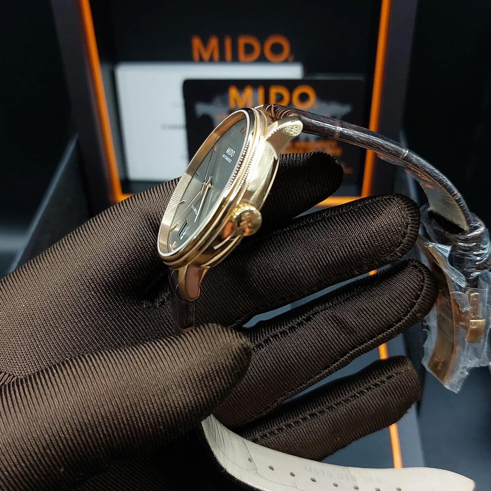 Thumb Baroncelli Big Date Rose Gold / Grey