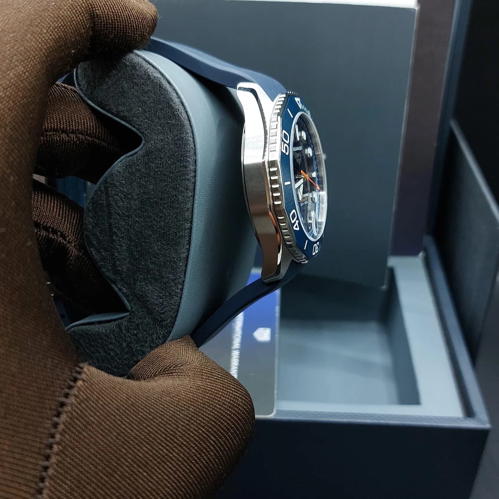 Thumb Aquaracer Professional 300 Blue Stainless Steel / Rubber