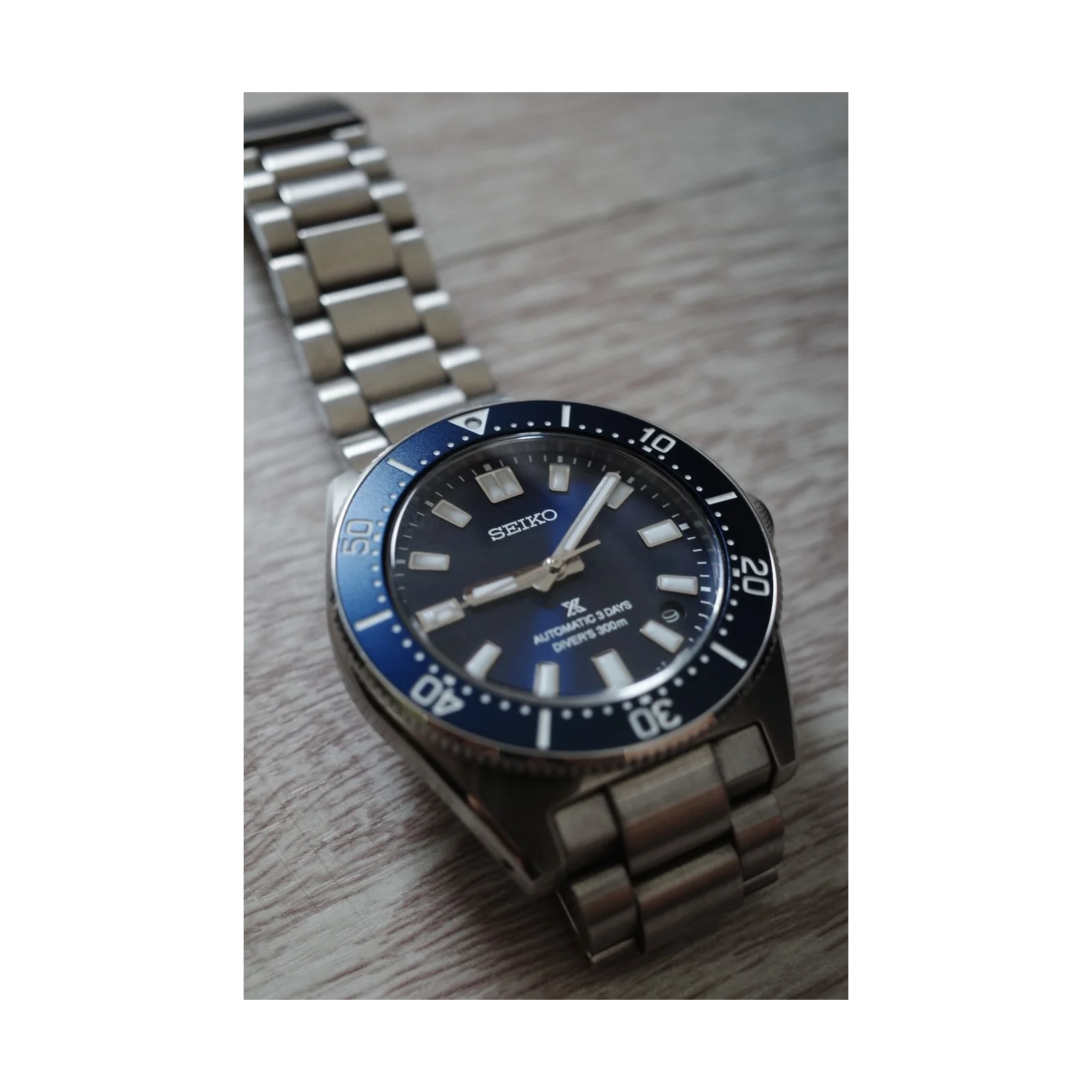 Thumb Prospex SPB451J1 Blue Dial Stainless Steel