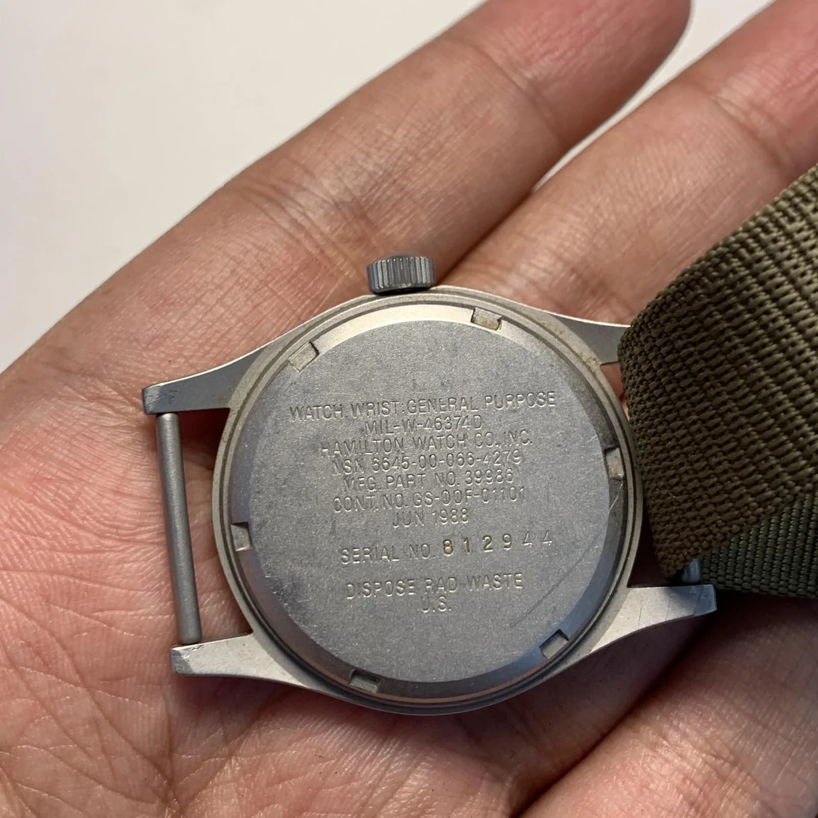 Thumb Military Watch 46374D