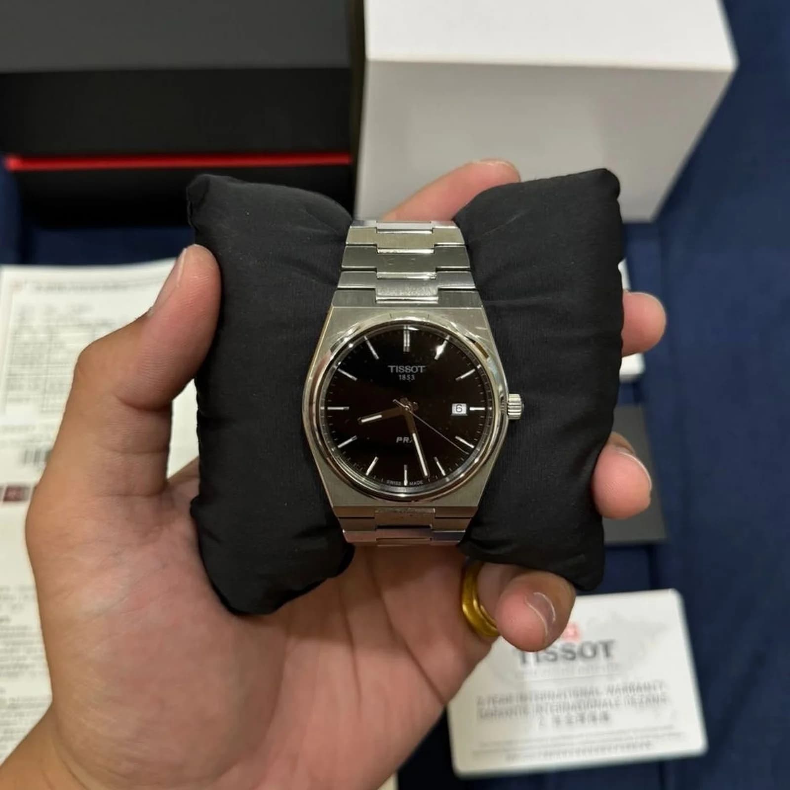 Thumb PRX Quartz Stainless Steel / Black