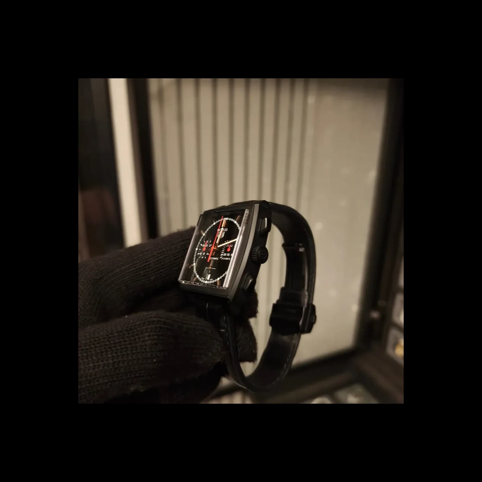 Thumb Monaco Calibre Heuer 02 Titanium DLC / Black
