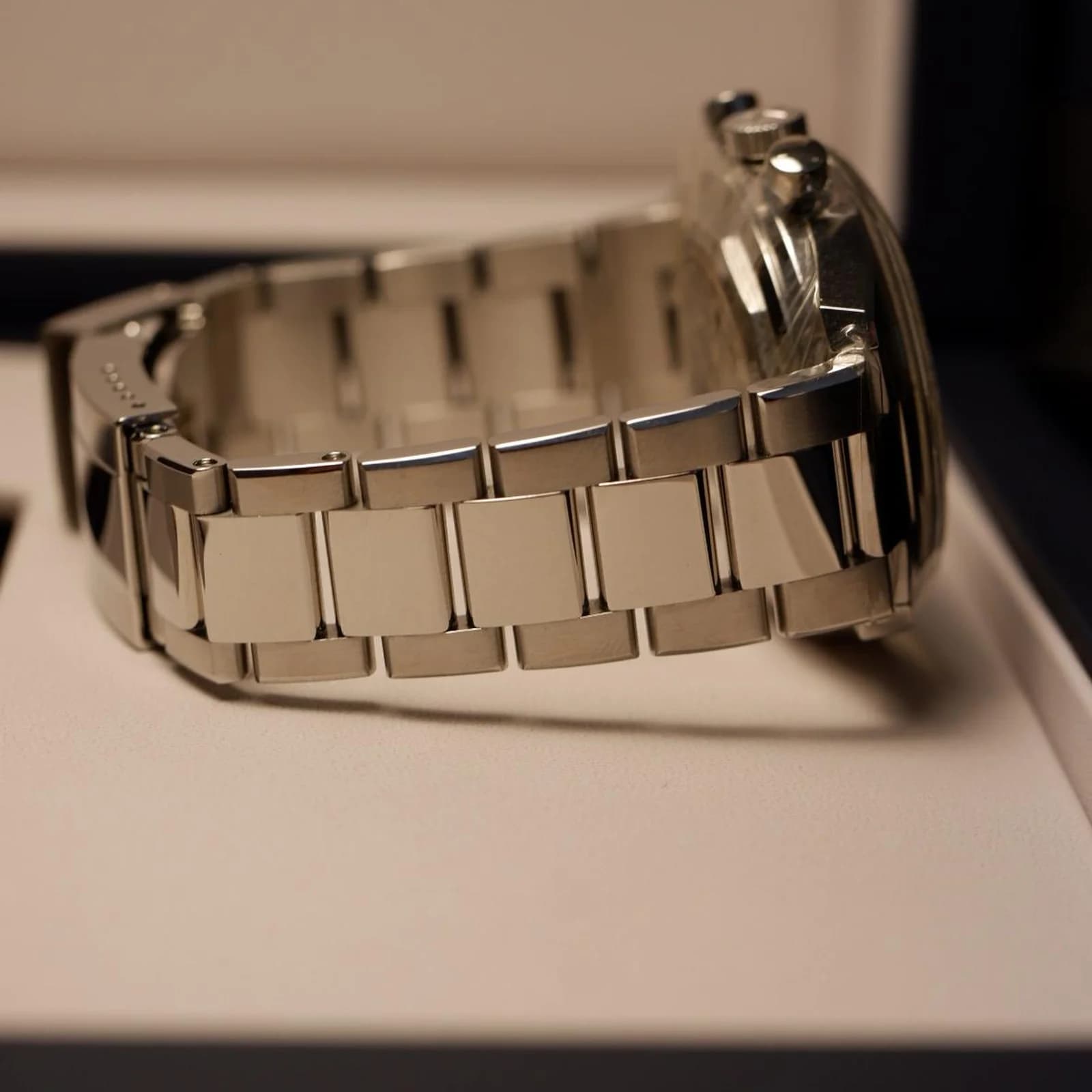 Thumb Chronomaster Original Stainless Steel / Black / Bracelet