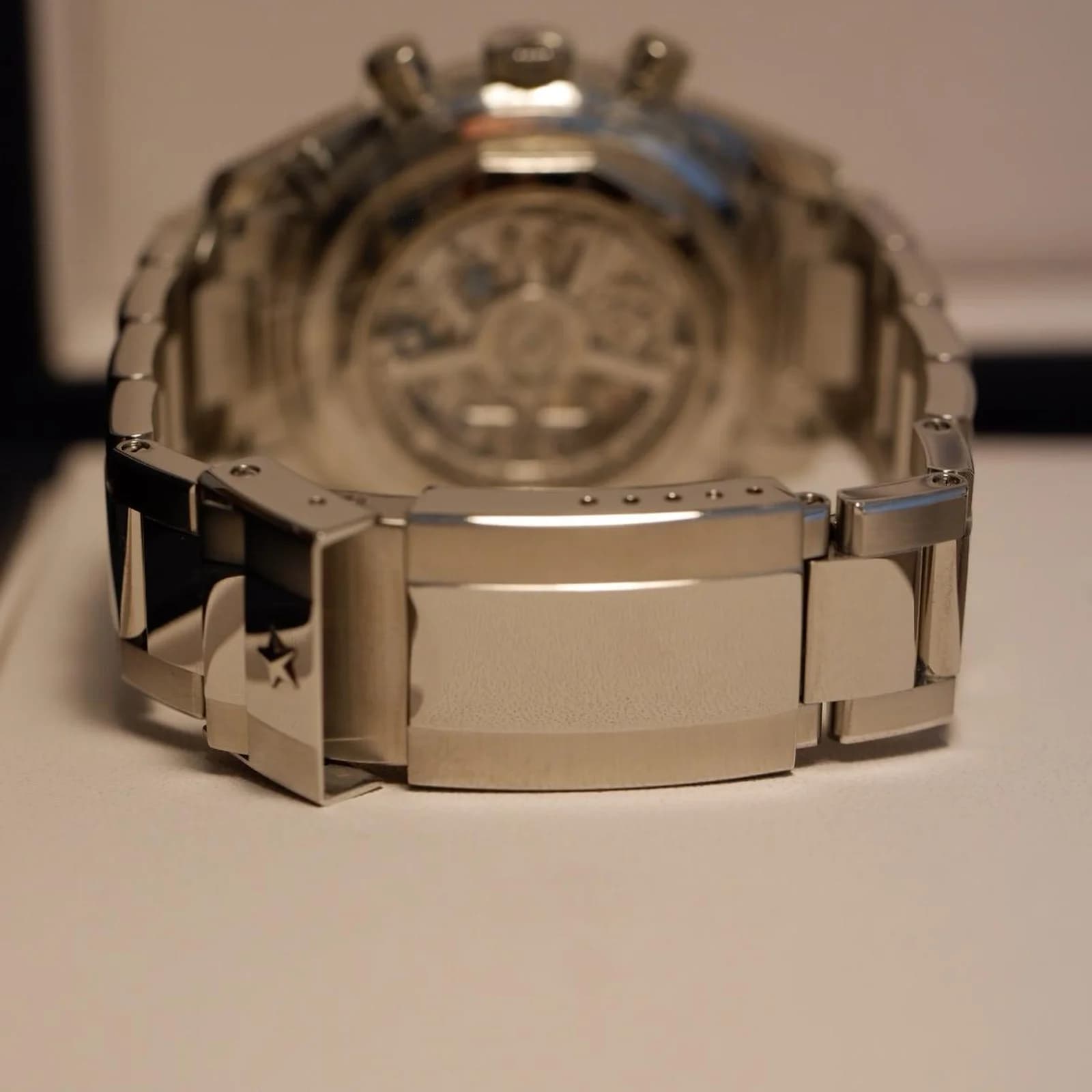 Thumb Chronomaster Original Stainless Steel / Black / Bracelet