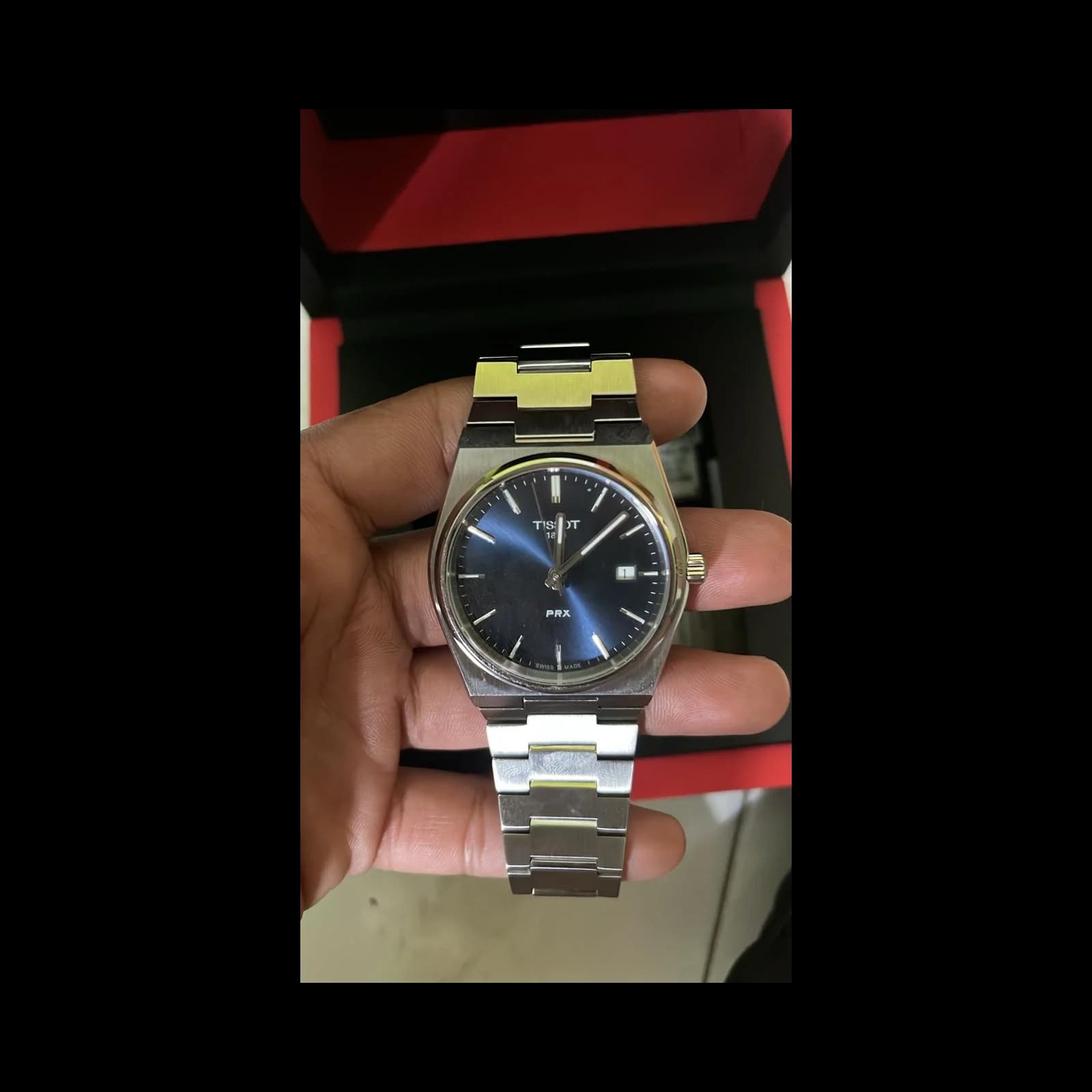 Thumb PRX Quartz Stainless Steel / Blue