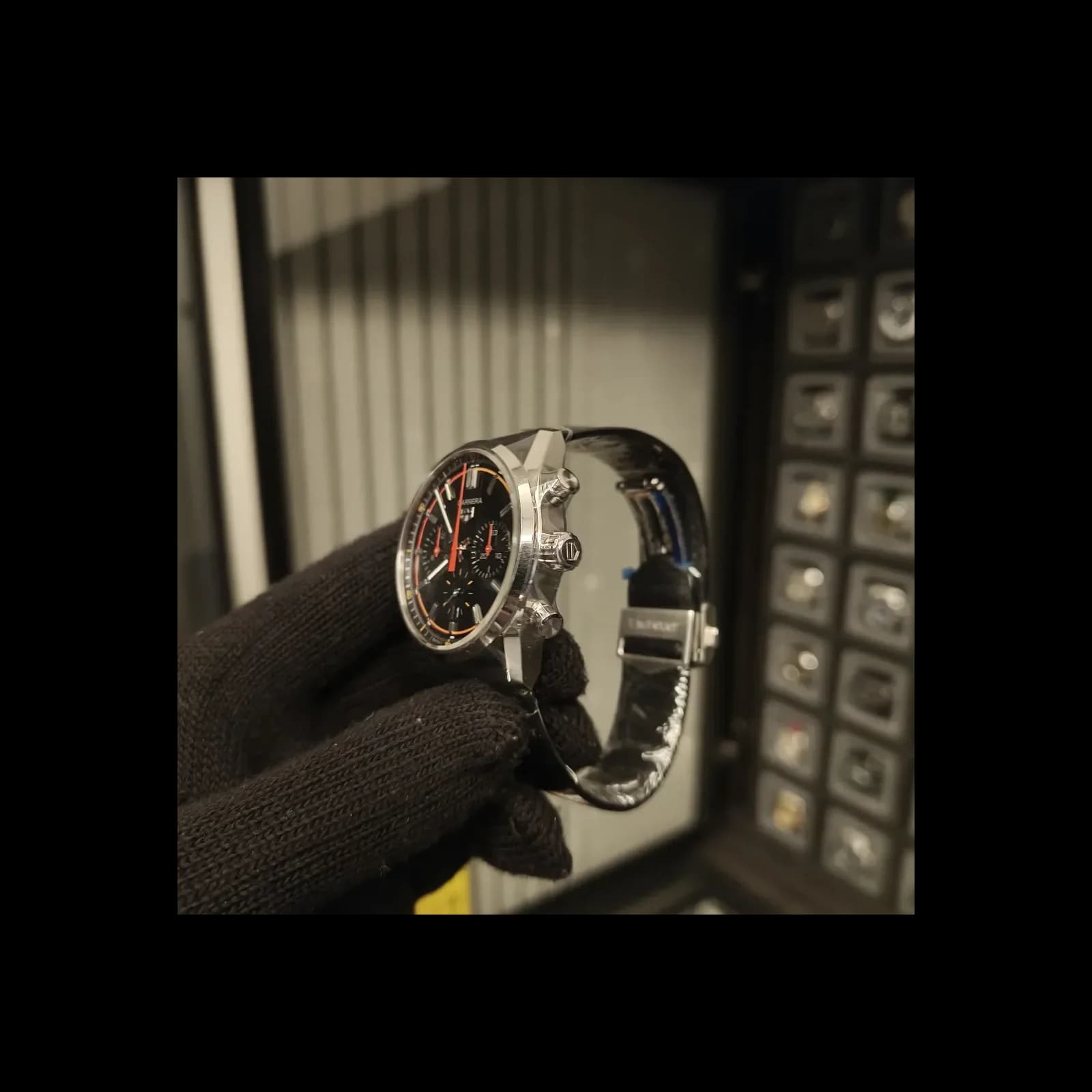 Thumb Carrera Calibre Heuer 02 42 Stainless Steel / Black