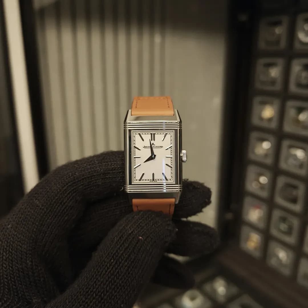 Thumb Reverso Tribute Monoface Stainless Steel / White