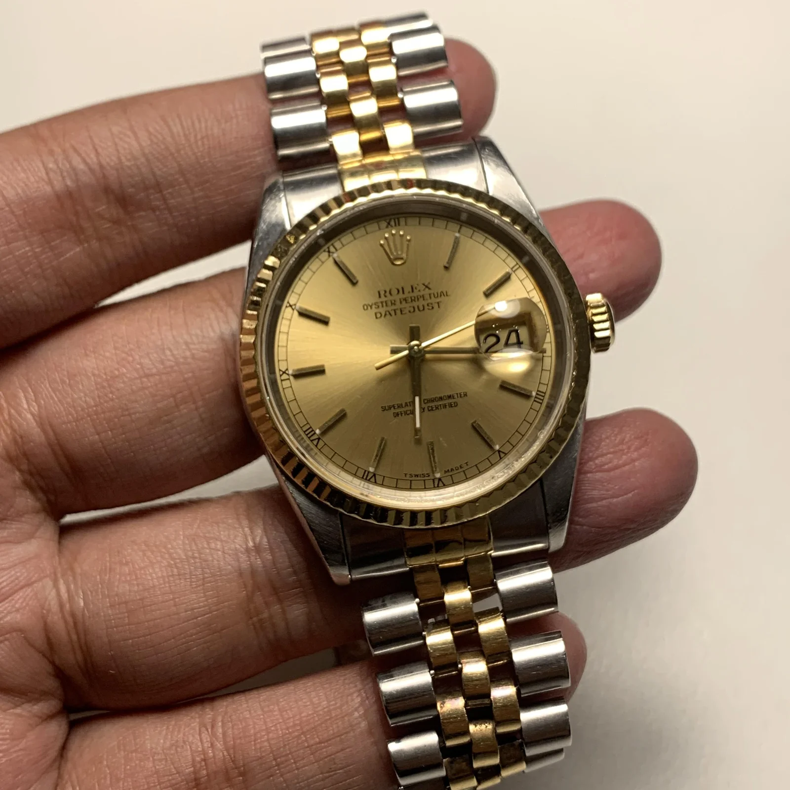 Thumb Datejust 36 16233 