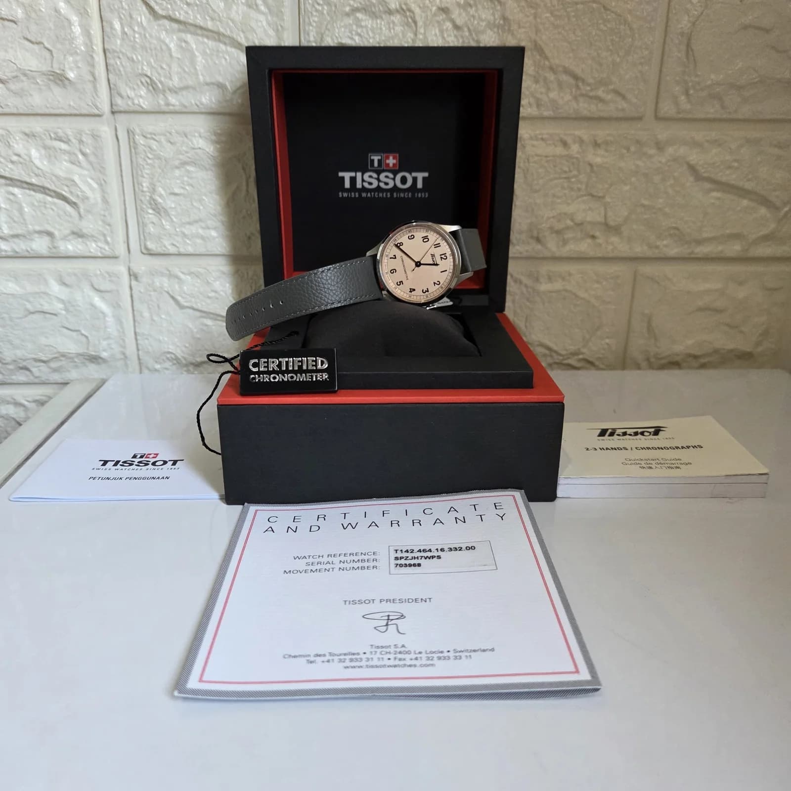 Thumb Heritage 1938 Stainless Steel / Beige