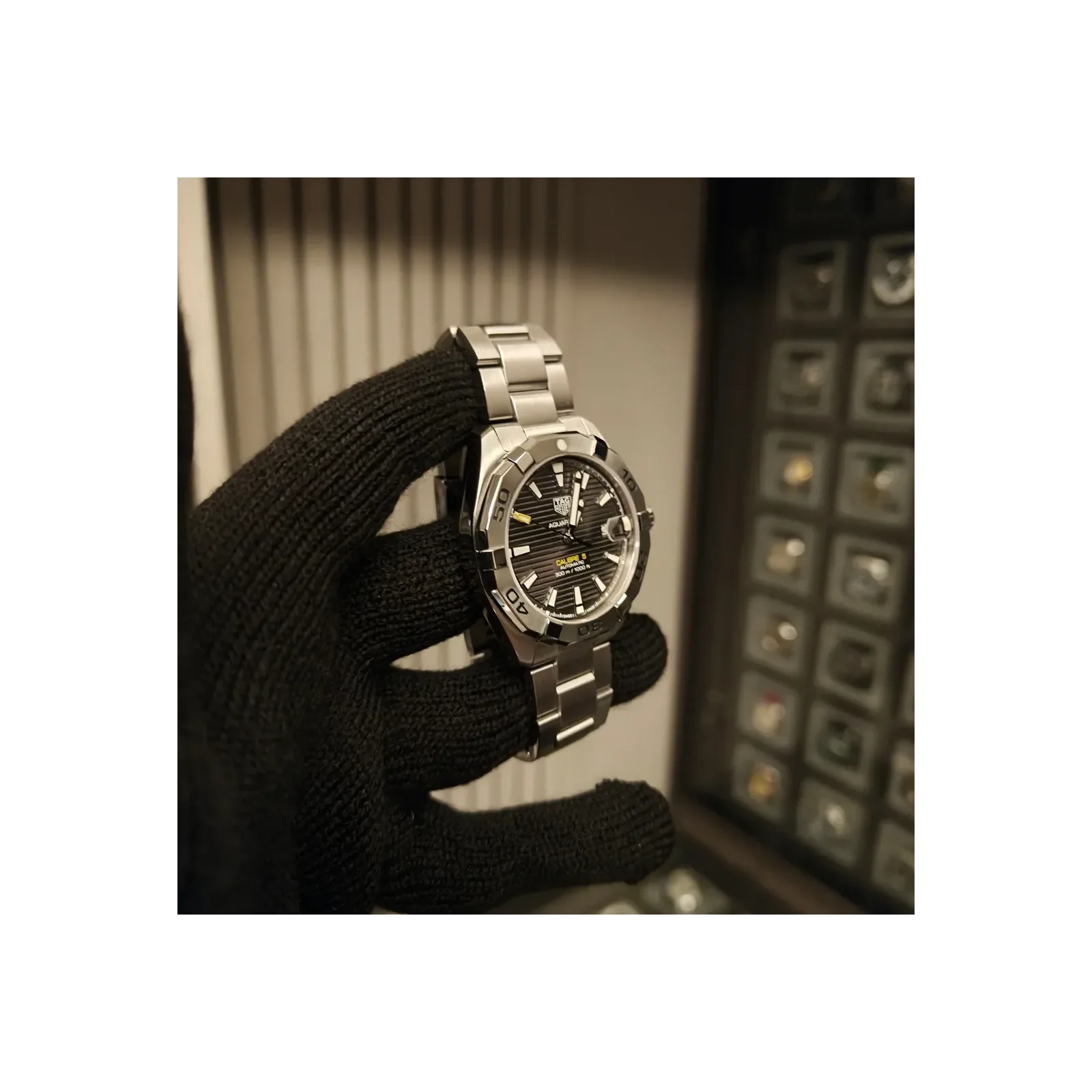 Thumb Aquaracer 300M Calibre 5 Automatic 41 Stainless Steel / Grey / Bracelet
