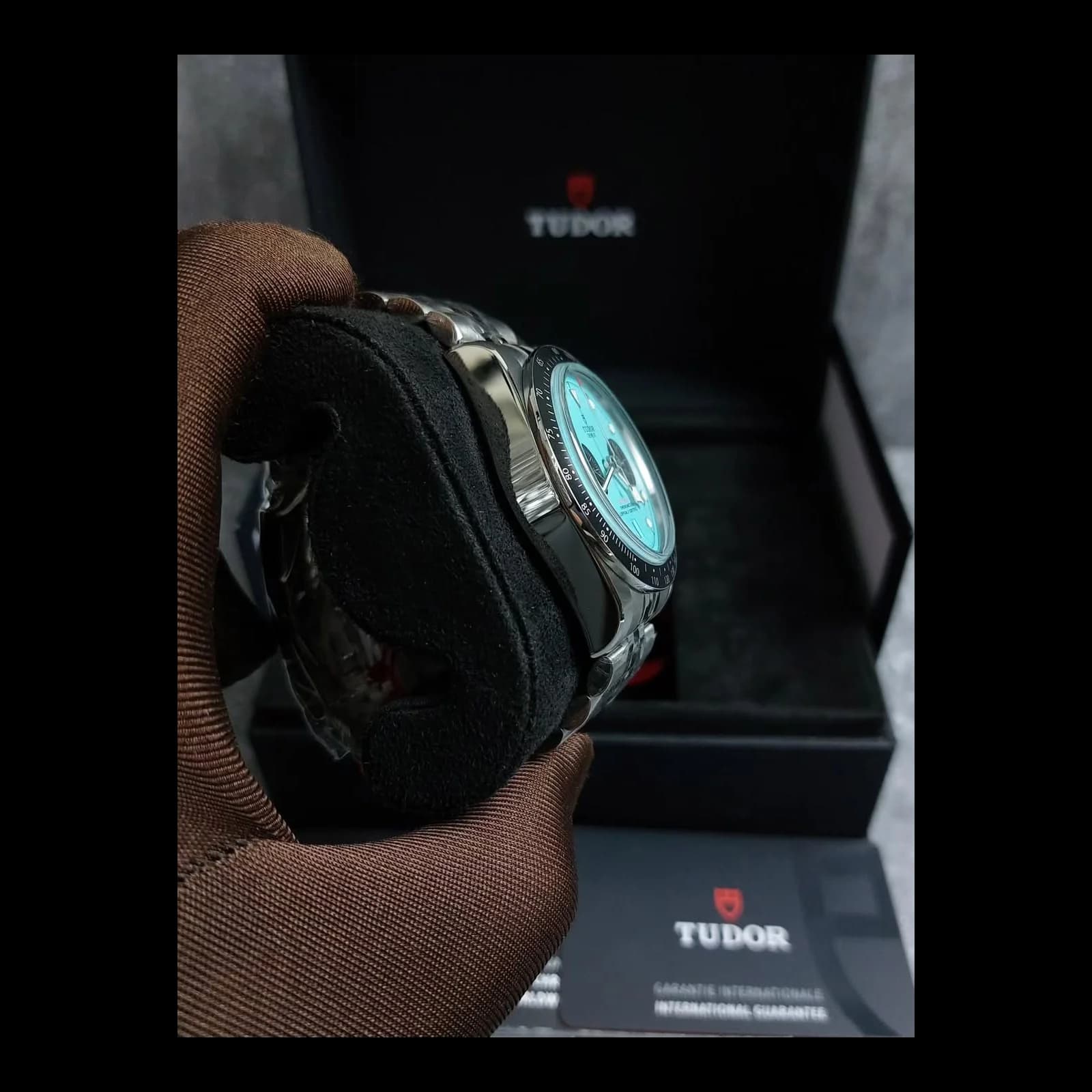 Thumb Heritage Black Bay Chronograph / Stainless Steel / Turquoise
