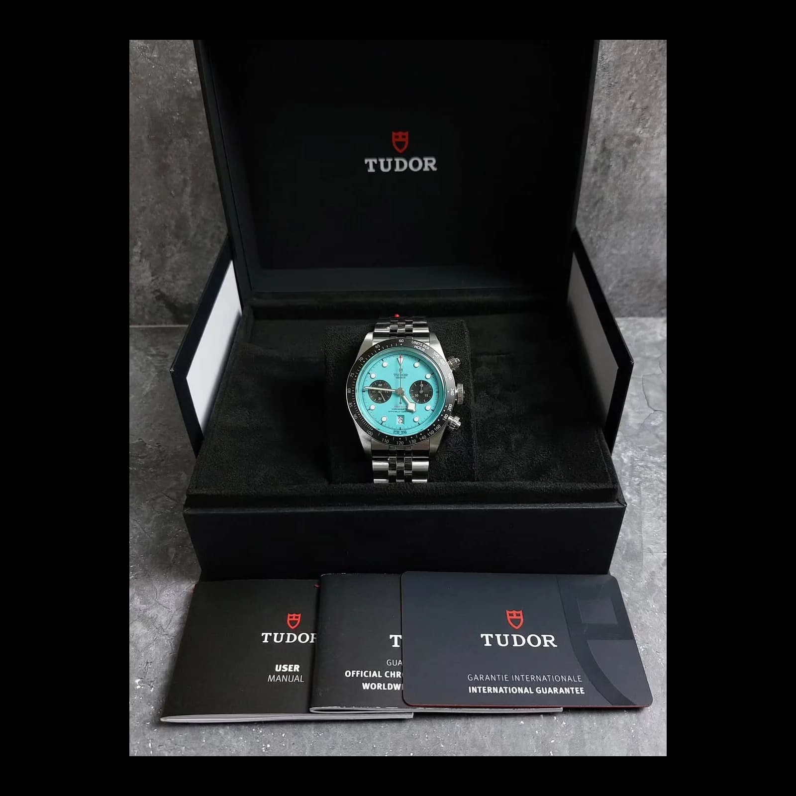 Thumb Heritage Black Bay Chronograph / Stainless Steel / Turquoise