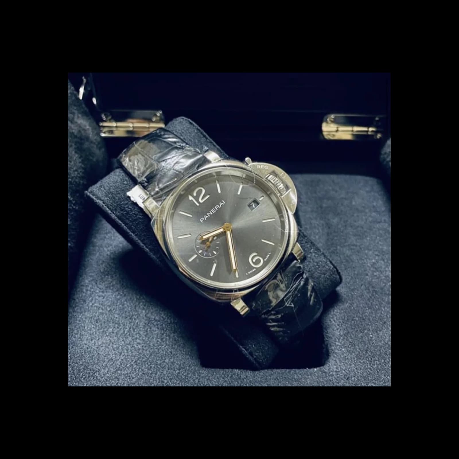 Thumb Luminor Due 42 3 Days Date Stainless Steel / Grey