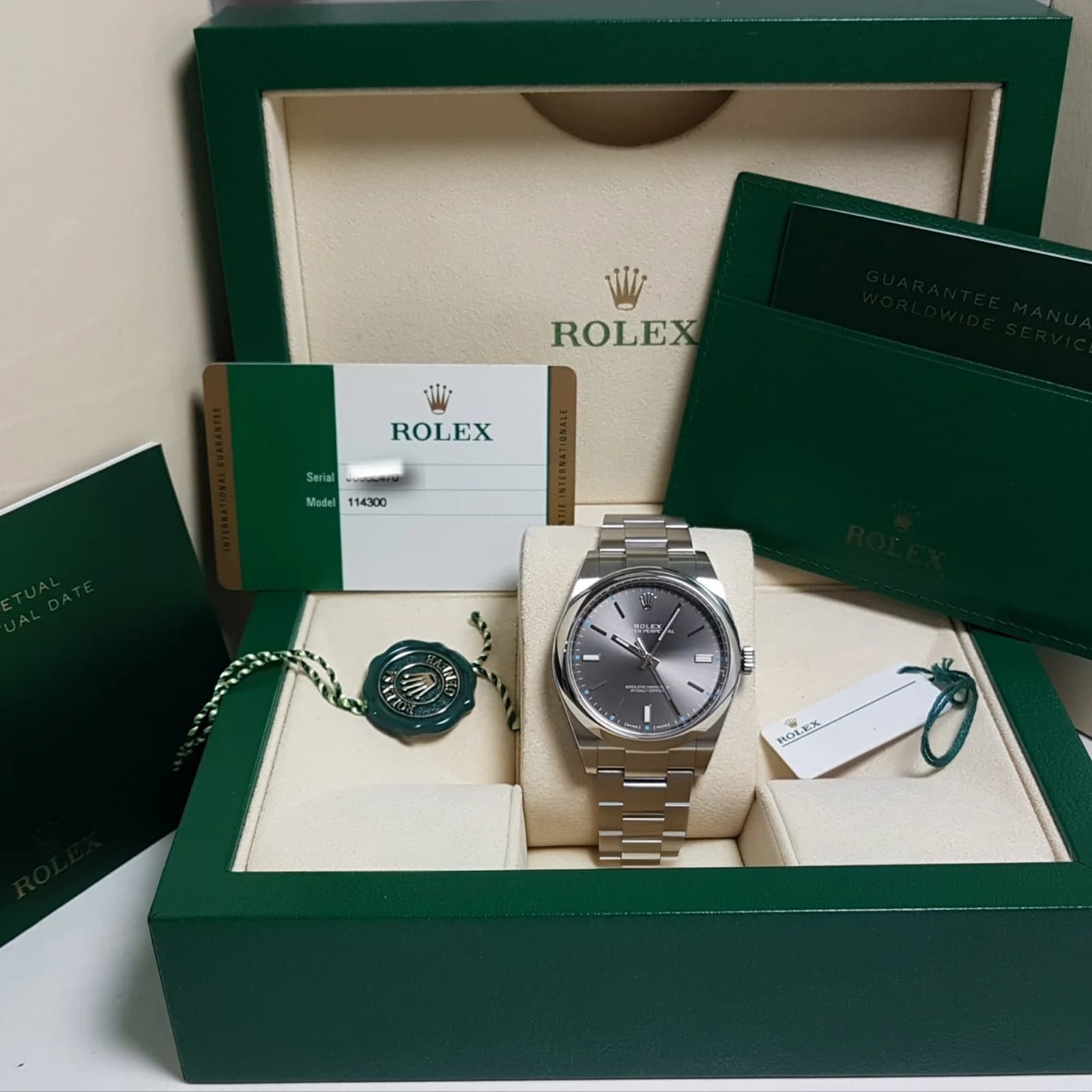 Thumb Oyster Perpetual 39 Dark Rhodium