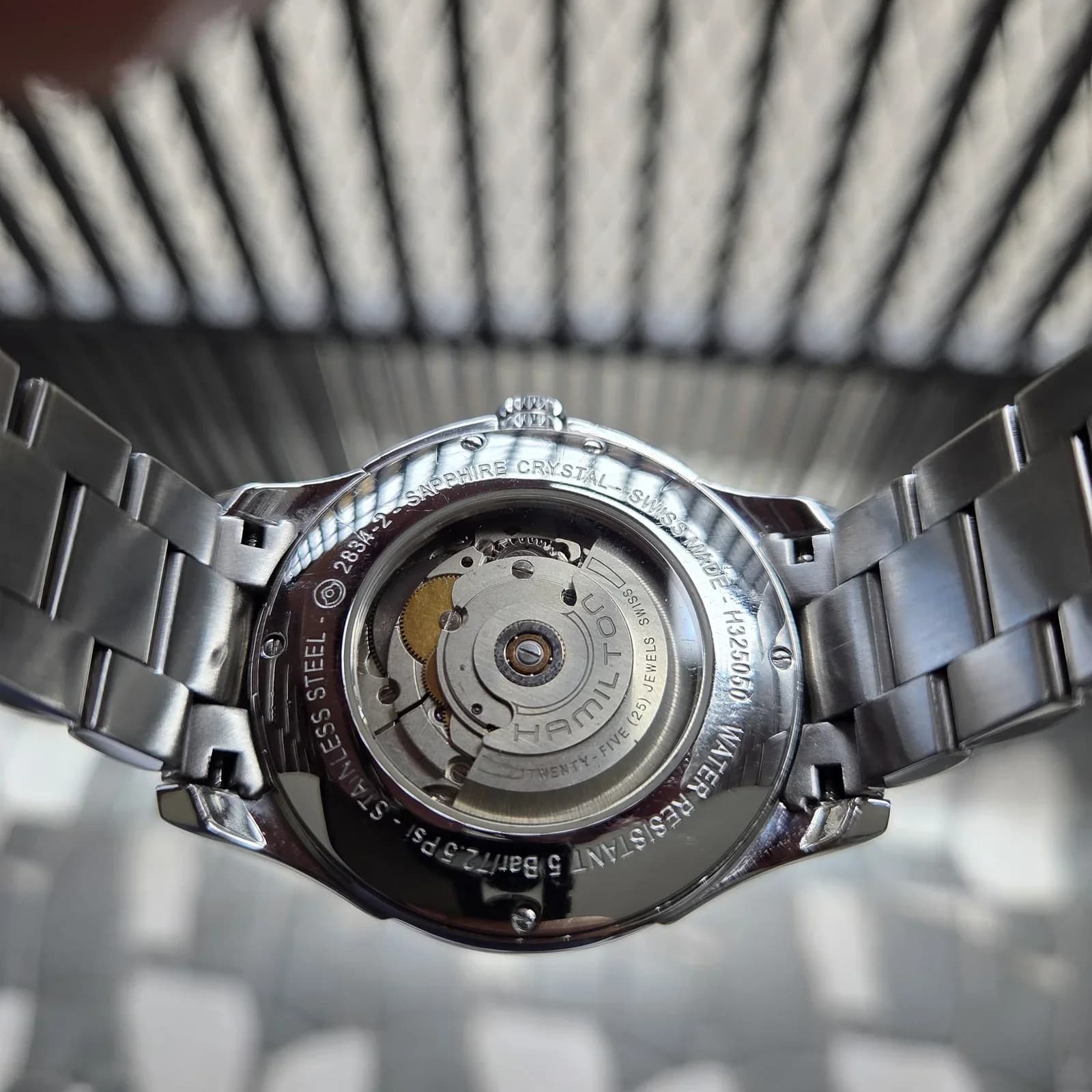 Thumb Jazzmaster Day Date 40mm Black Dial Bracelet