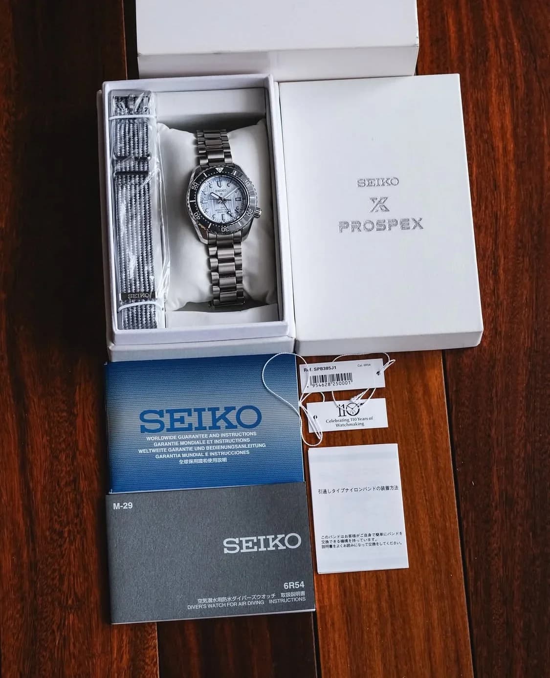 Thumb Prospex SPB385J1 Baby Marinemaster GMT Save the Ocean / Stainless Steel / Limited Edition
