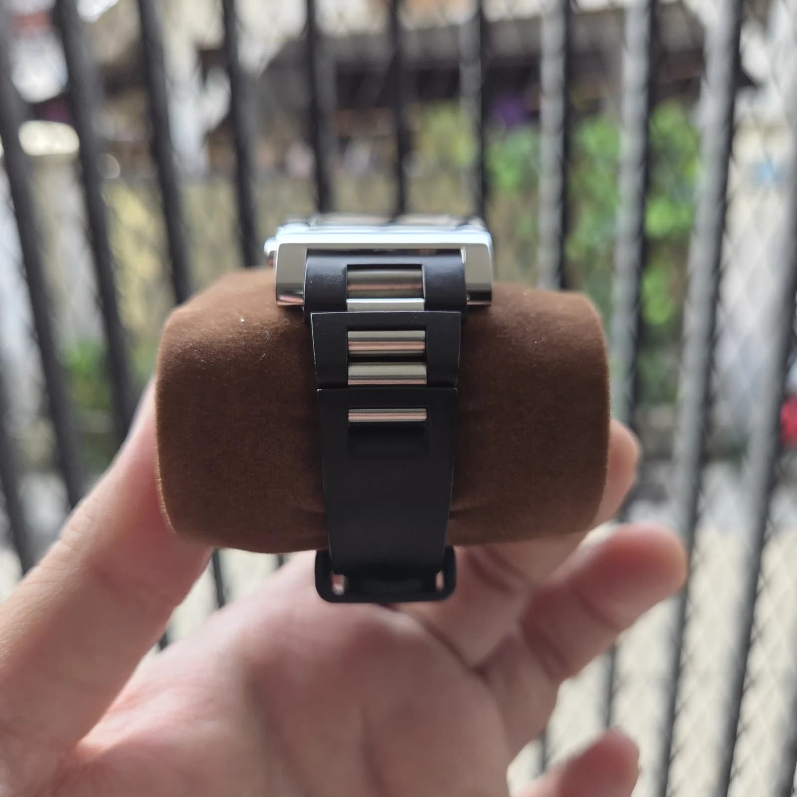 Thumb Rettangolo Chronograph Quartz / Stainless Steel / Black