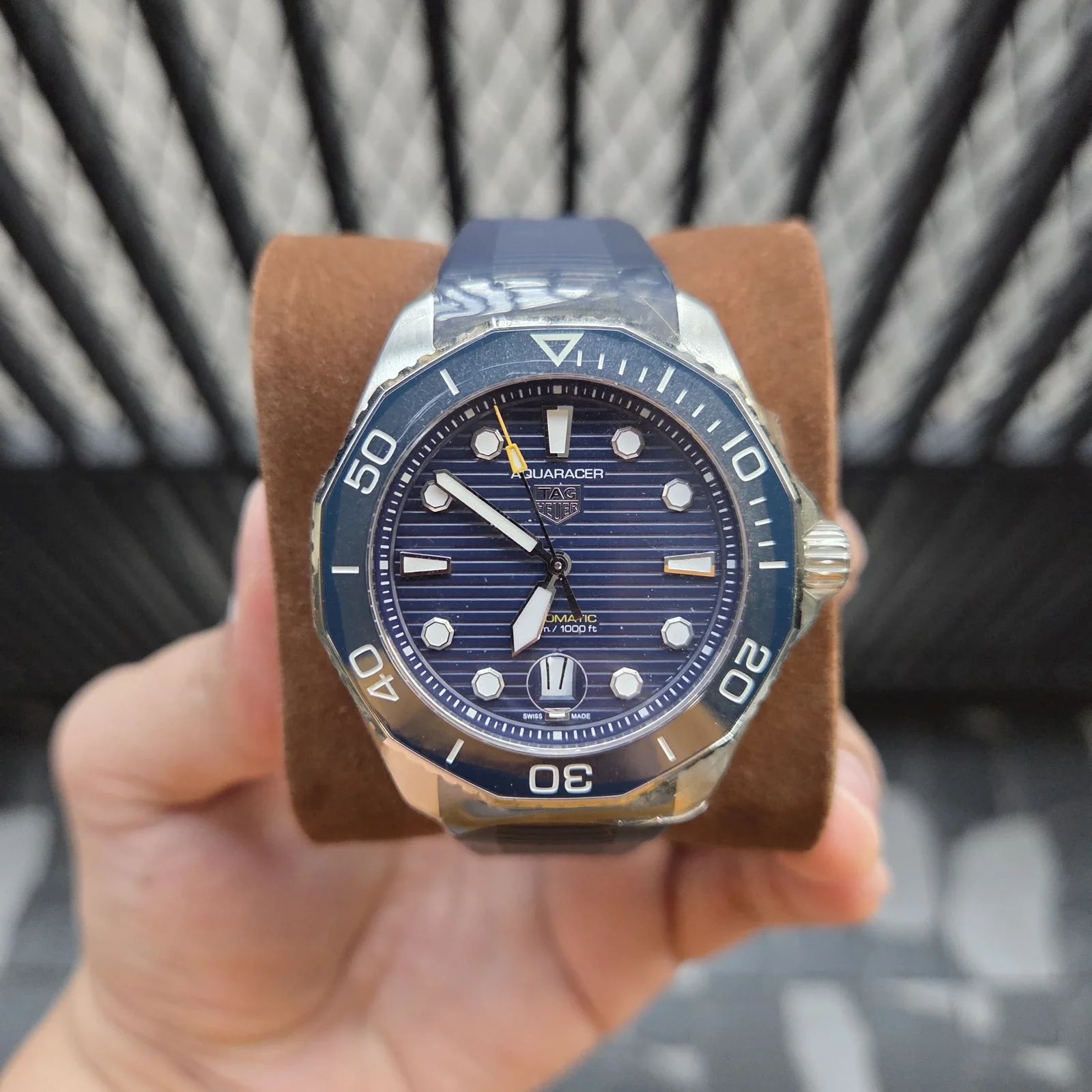 Thumb Aquaracer Professional 300 43 Stainless Steel / Blue / Rubber