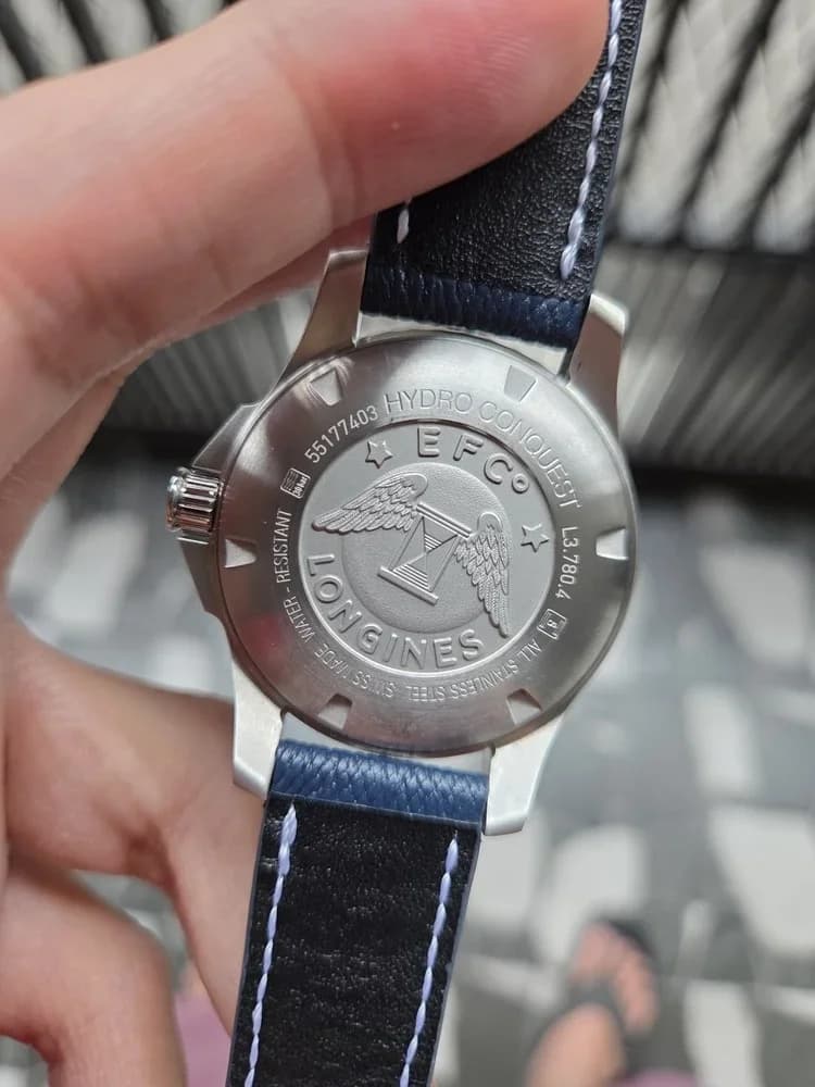 Thumb HydroConquest 39 Automatic Stainless Steel / Blue / Bracelet