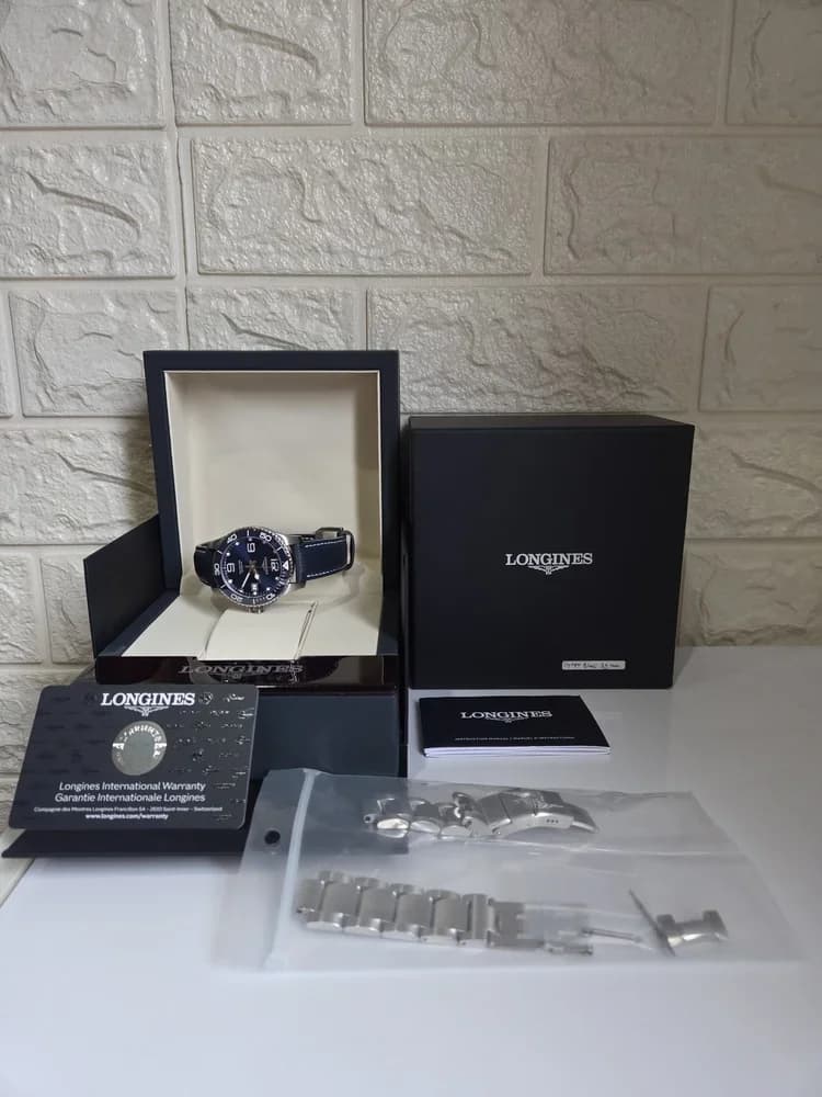 Thumb HydroConquest 39 Automatic Stainless Steel / Blue / Bracelet