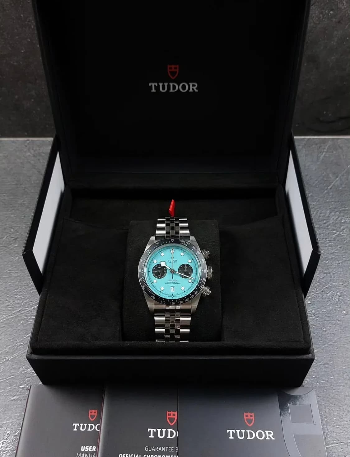 Thumb Heritage Black Bay Chronograph / Stainless Steel / Turquoise