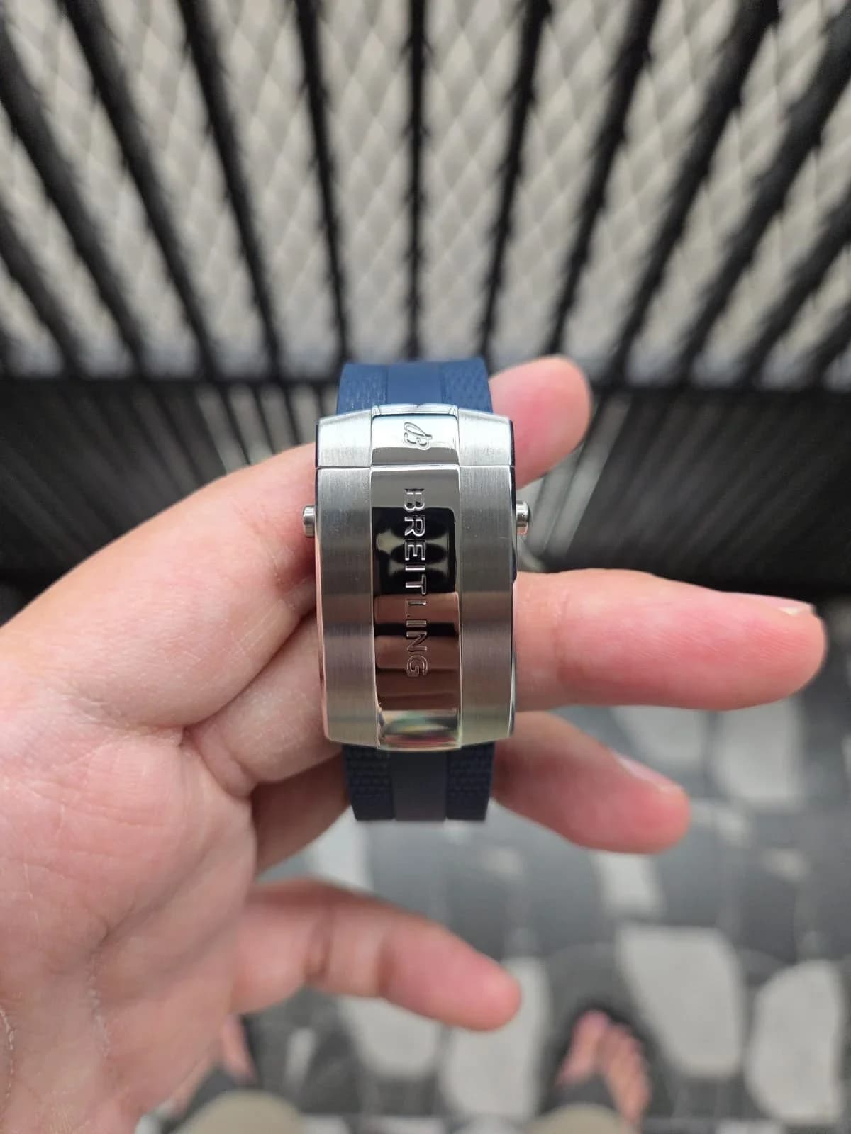 Thumb SuperOcean Automatic 42 Stainless Steel / Blue / Rubber