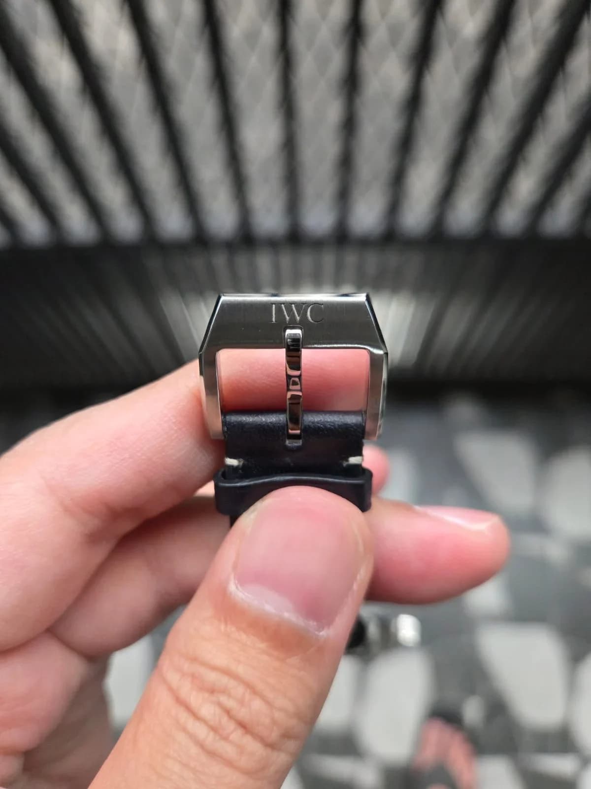 Thumb Pilot's Watch Mark XX Stainless Steel / Blue