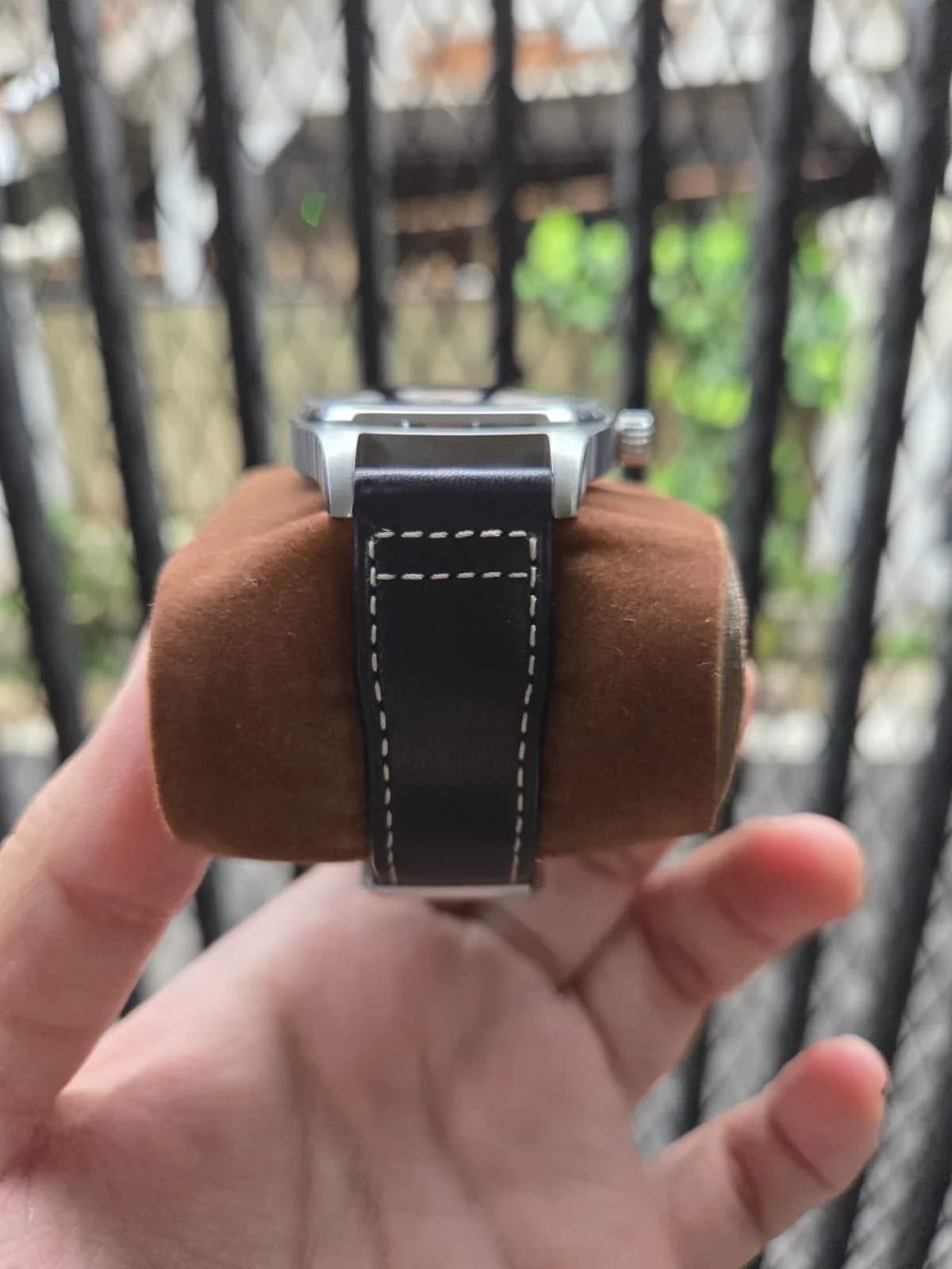 Thumb Pilot's Watch Mark XX Stainless Steel / Blue