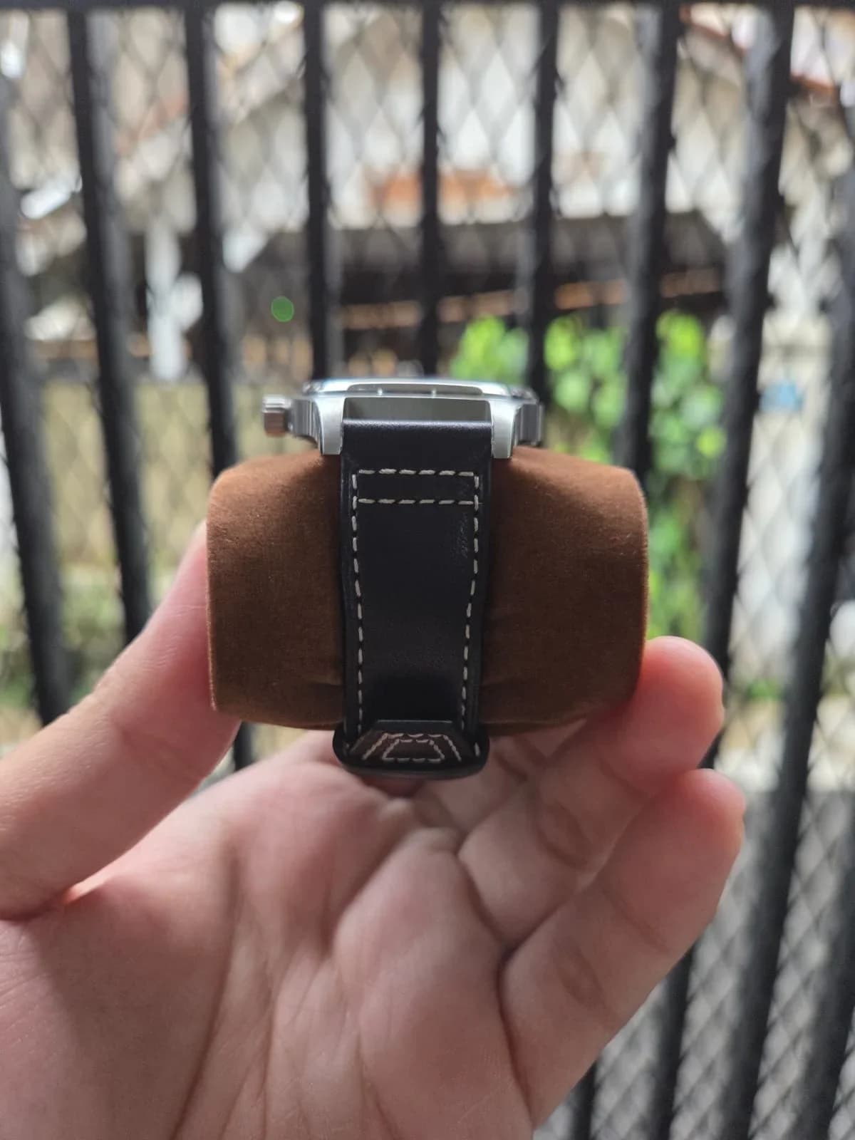 Thumb Pilot's Watch Mark XX Stainless Steel / Blue