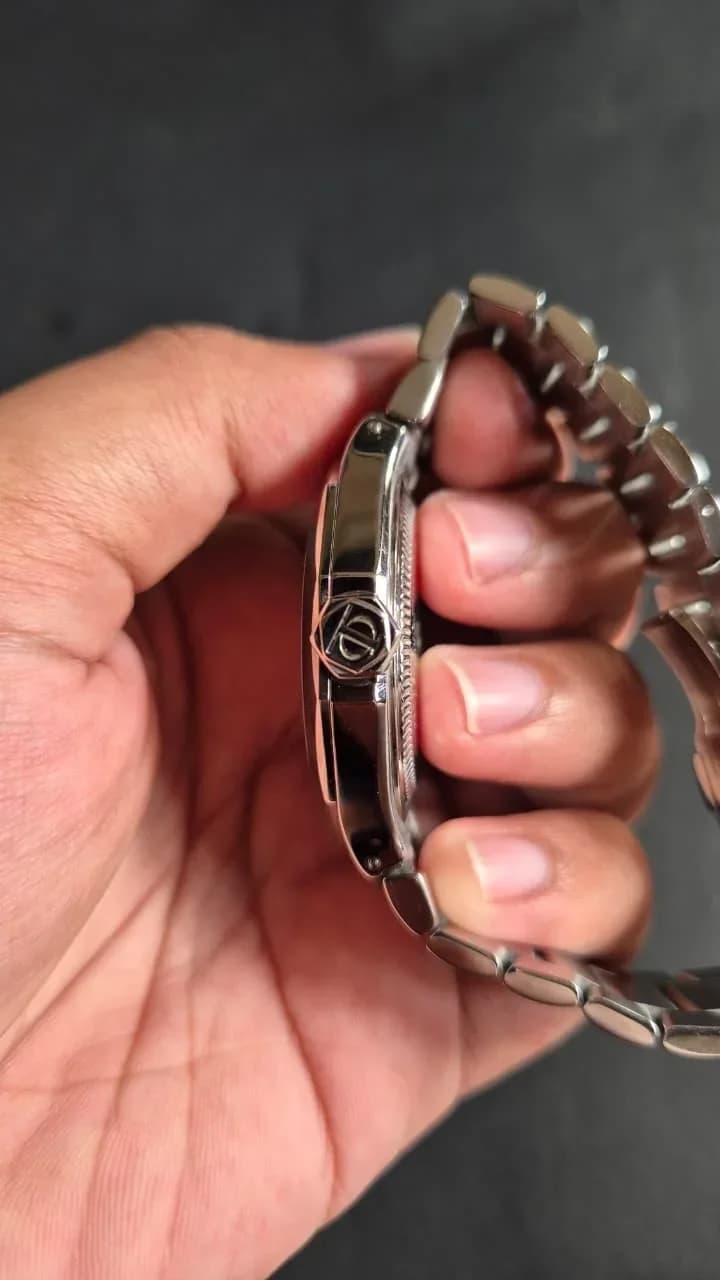 Thumb Riviera GMT Automatic / Stainless Steel / Silver
