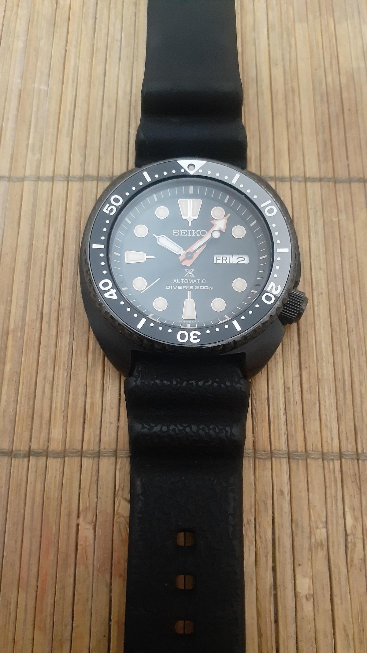 Thumb Prospex Diver Turtle Stainless Steel / Black / Black Series