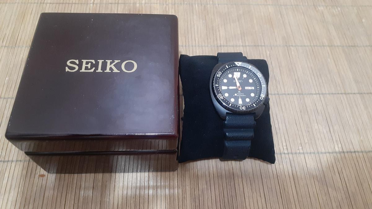 Thumb Prospex Diver Turtle Stainless Steel / Black / Black Series