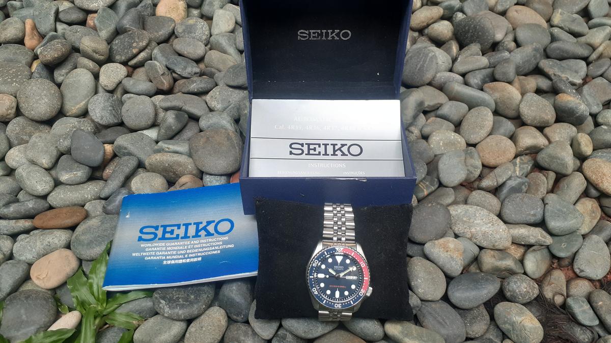 Thumb Seiko SKX009 Black / Stainless Steel