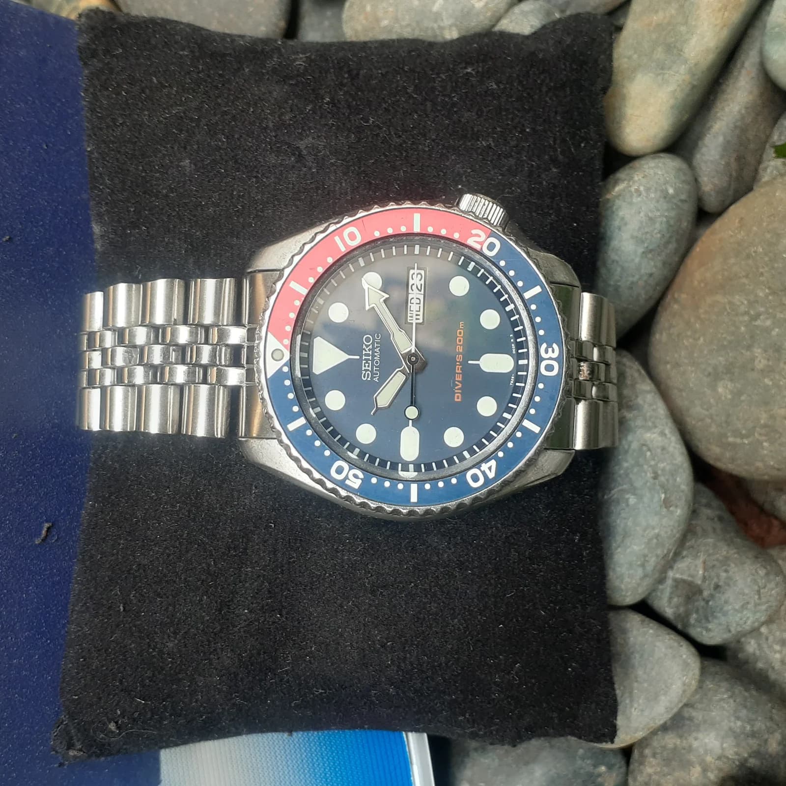 Thumb Seiko SKX009 Black / Stainless Steel
