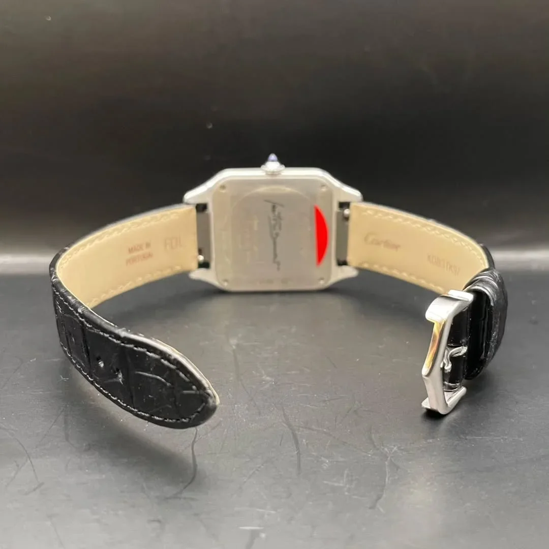 Thumb Santos Dumont Stainless Steel / Black Lacquer