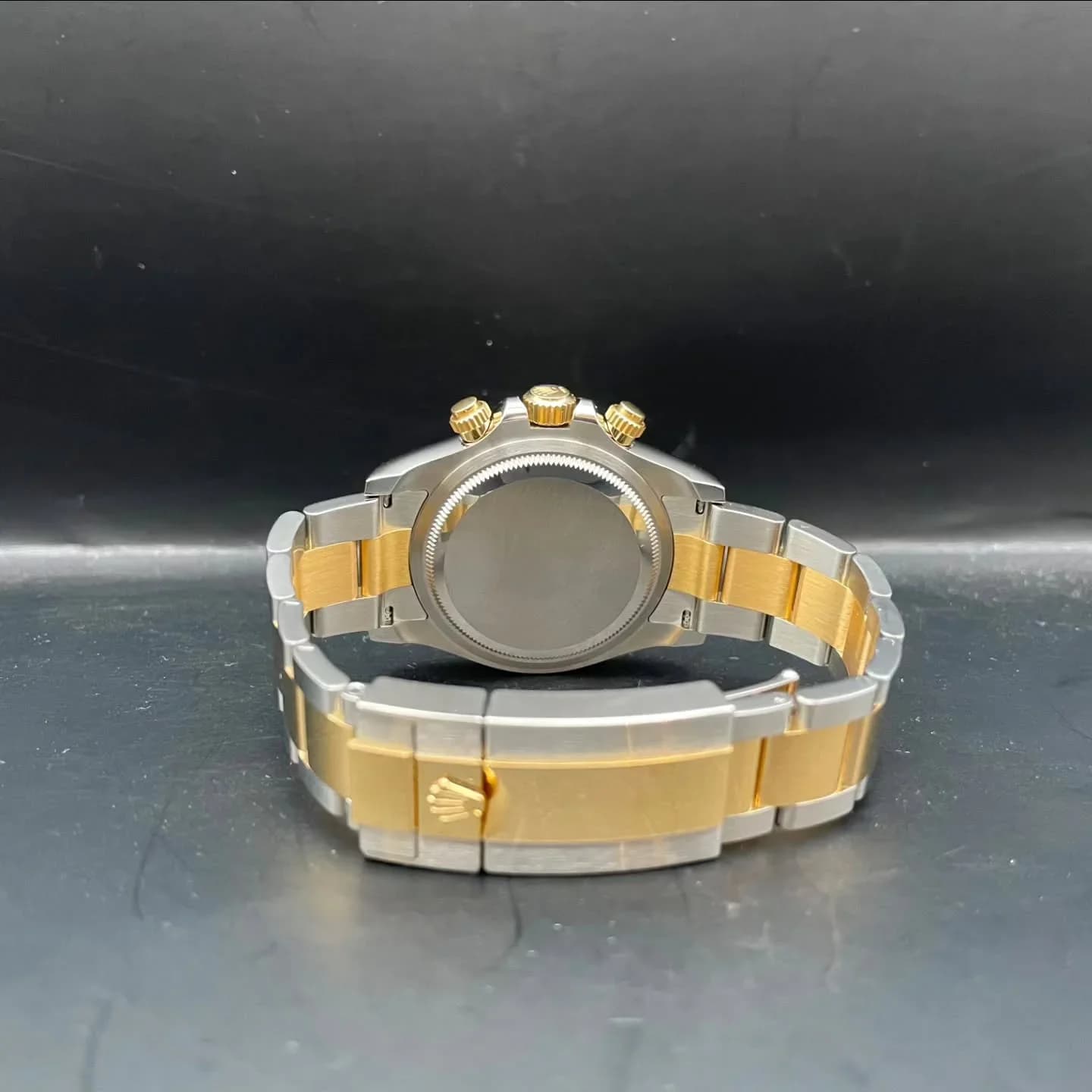 Thumb Cosmograph Daytona Stainless Steel / Yellow Gold / White