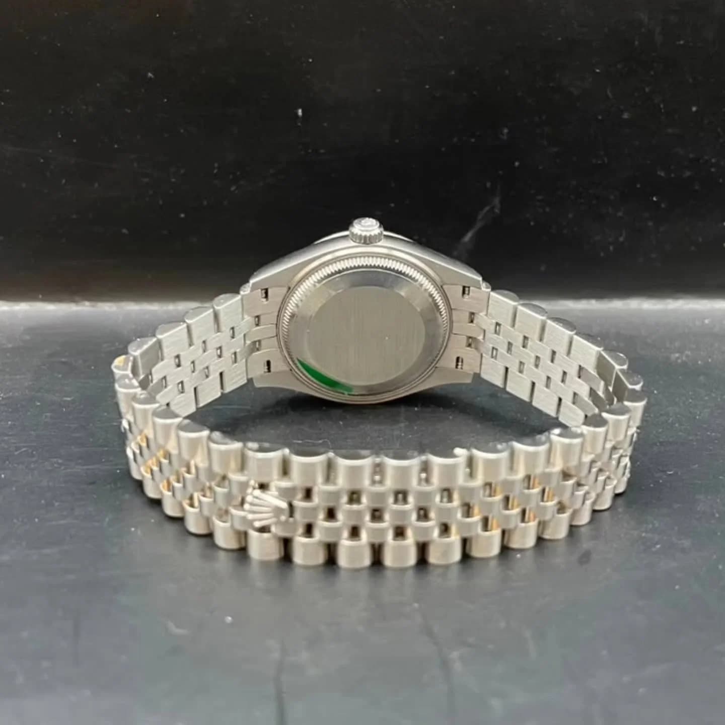 Thumb Datejust 31 Stainless Steel Fluted / Jubilee / Grey - Roman