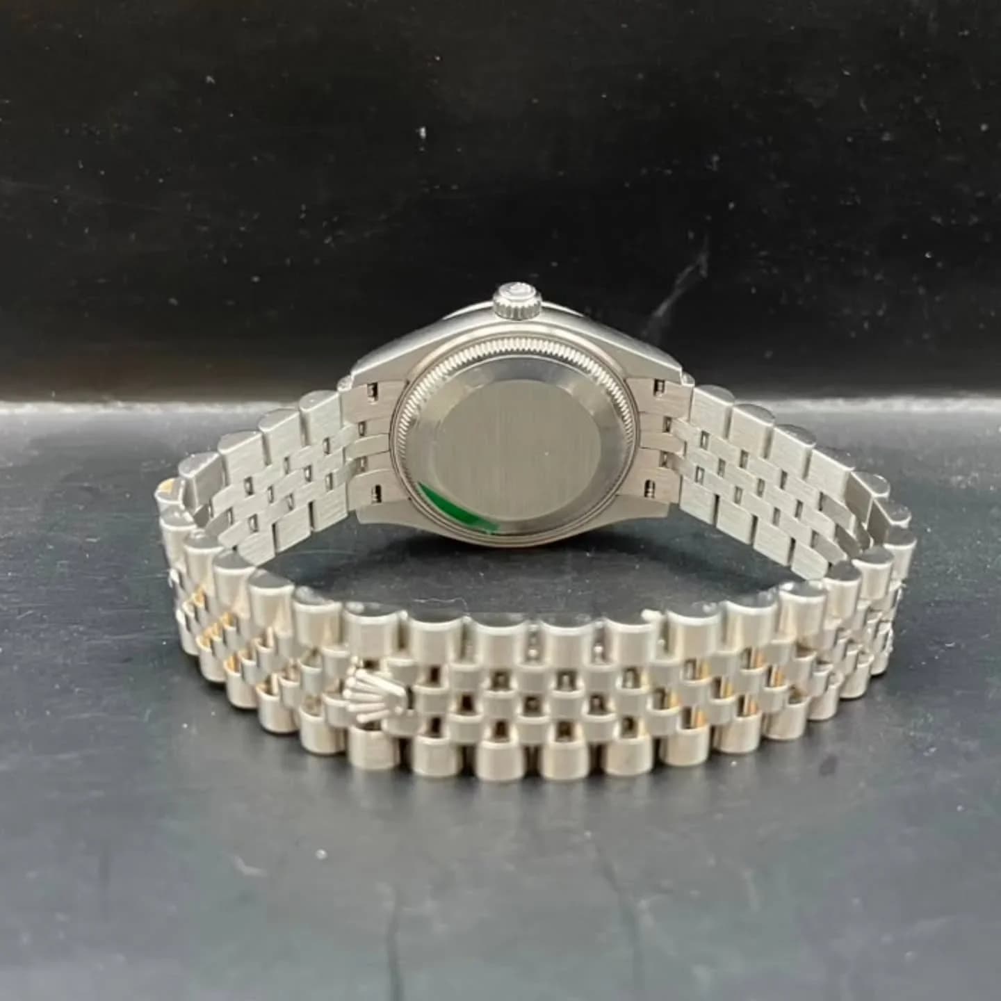 Thumb Datejust 31 Stainless Steel Fluted / Jubilee / Grey - Roman