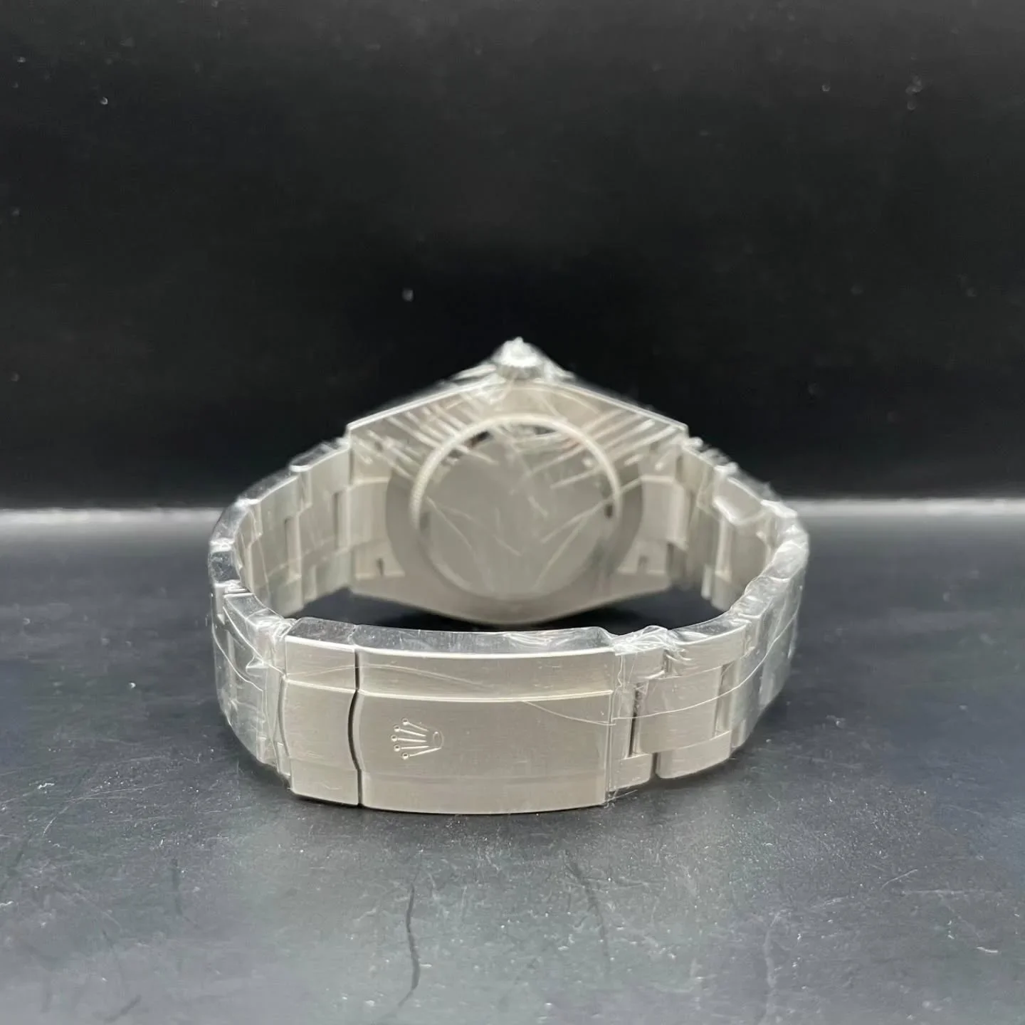 Thumb Oyster Perpetual 41 Stainless Steel / Lavender