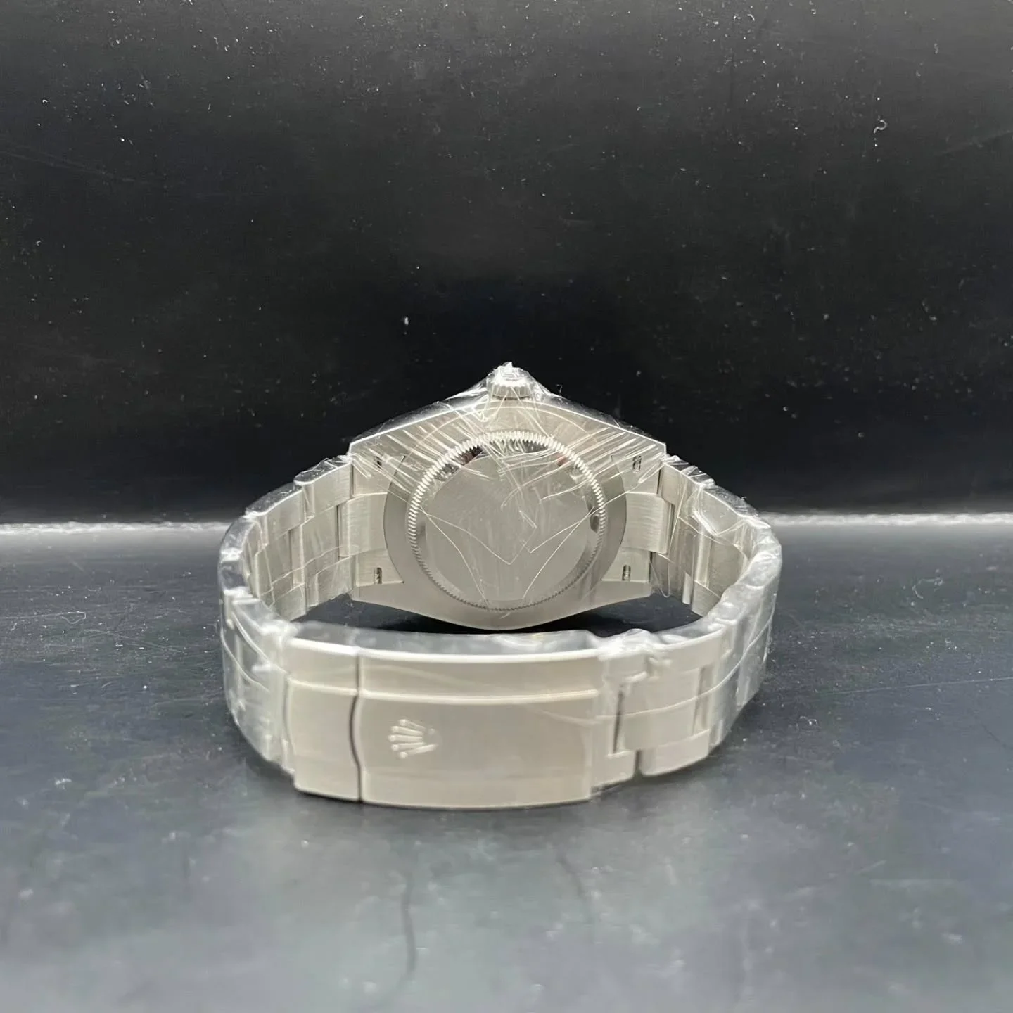Thumb Oyster Perpetual 41 Stainless Steel / Lavender