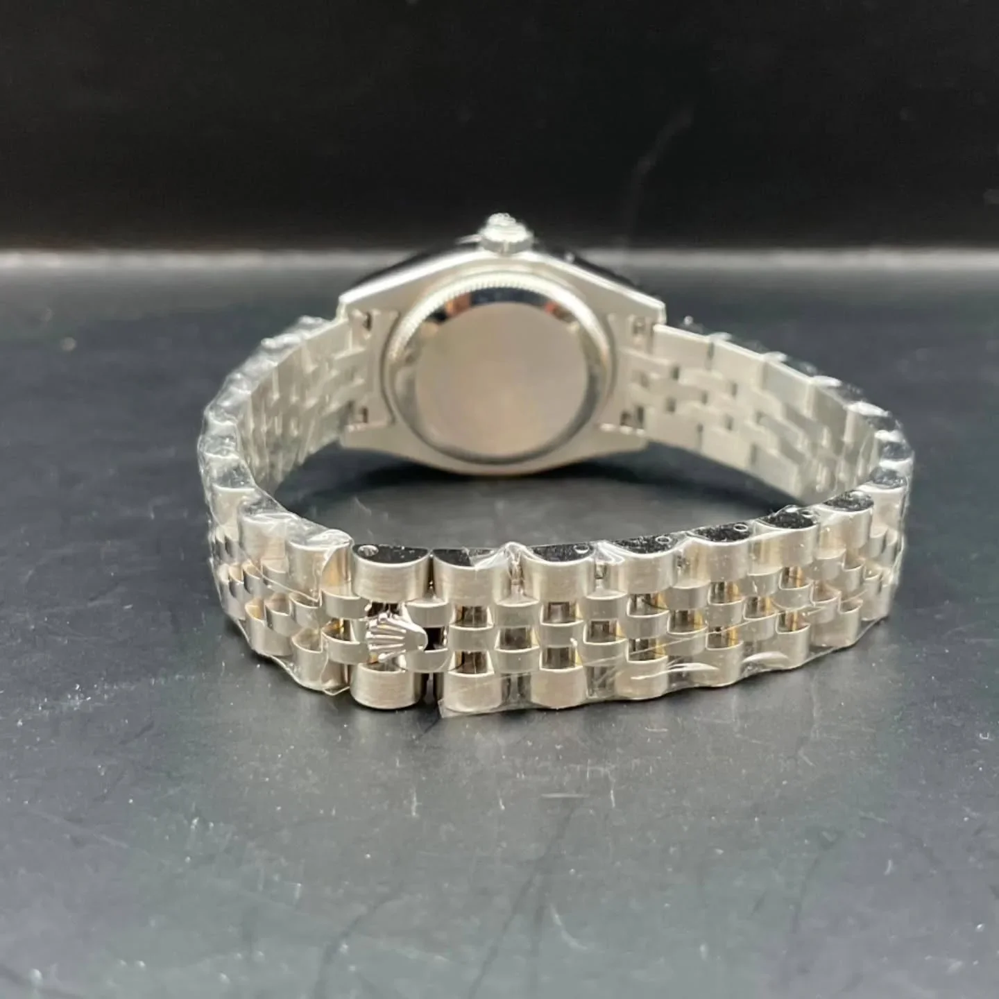 Thumb Lady-Datejust 26 Fluted Silver Diamonds Jubilee