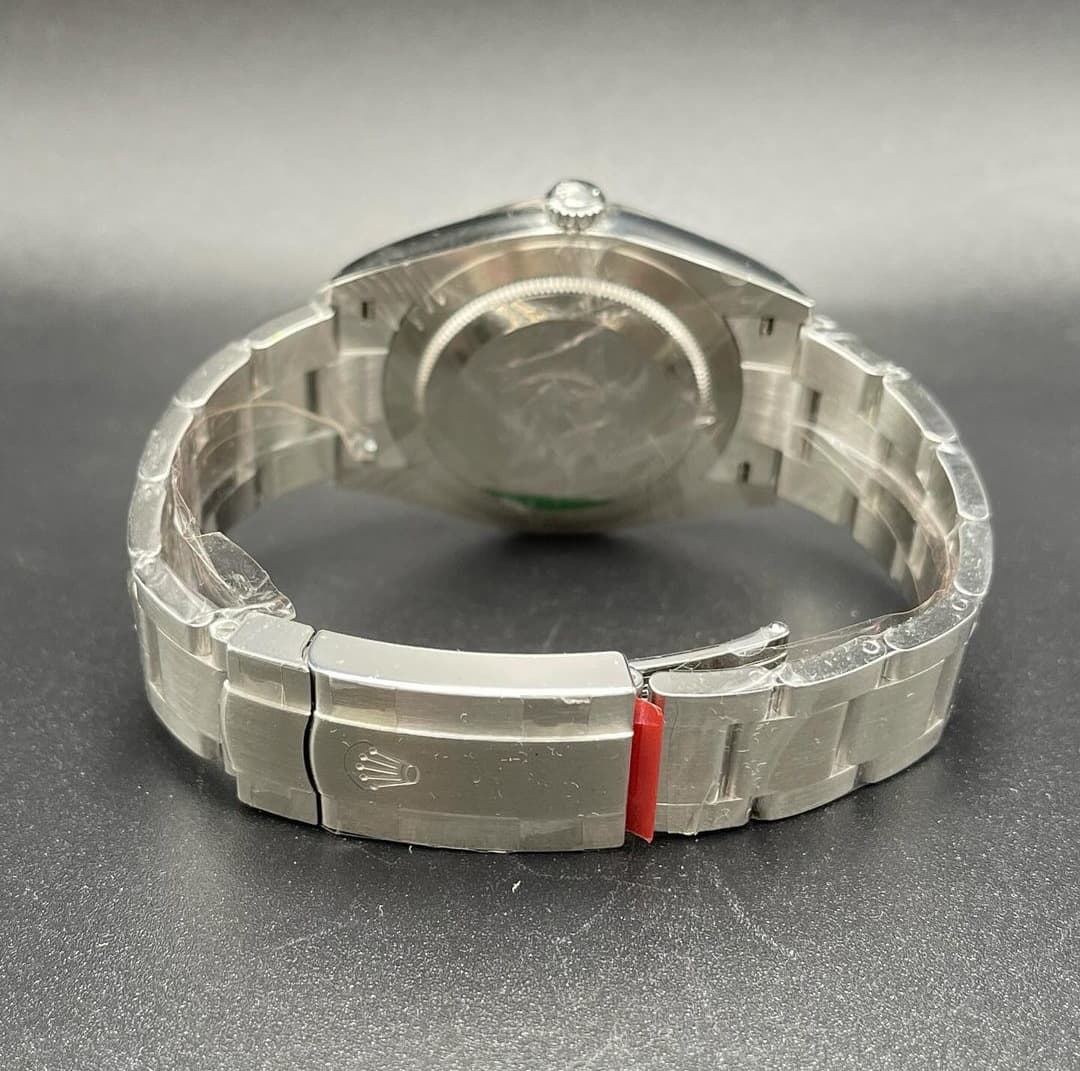 Thumb Oyster Perpetual 41 Stainless Steel / Yellow