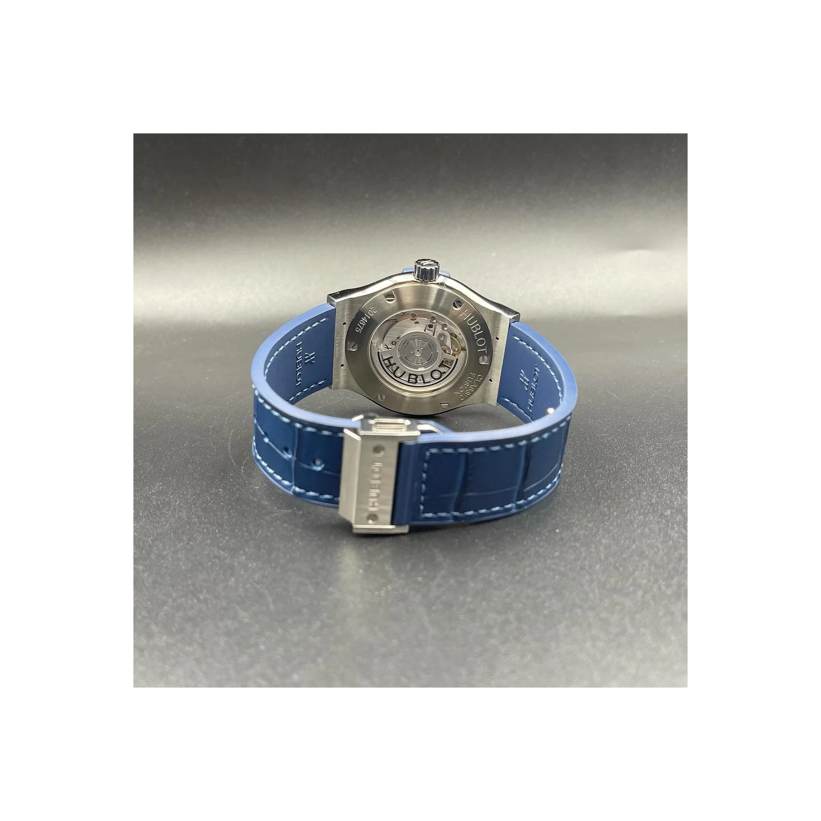 Thumb Classic Fusion 42 Titanium / Blue / Rubber