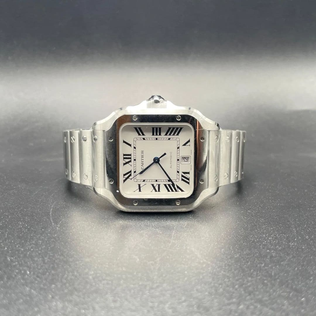 Thumb Santos White Dial Large