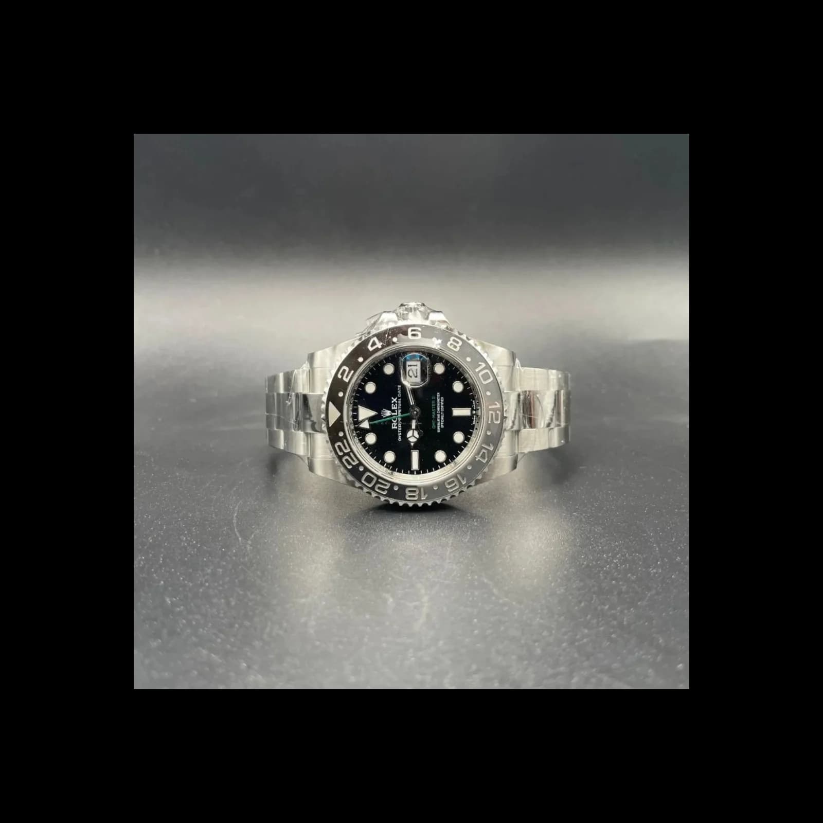 Thumb GMT-Master II Stainless Steel / GRNR / Oyster