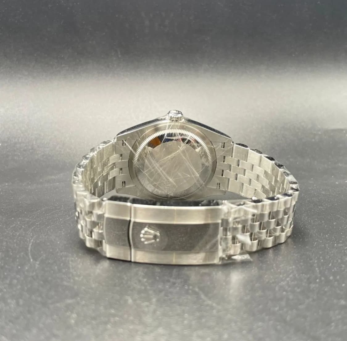 Thumb Datejust 36 Stainless Steel / Fluted / MOP-Diamond / Jubilee