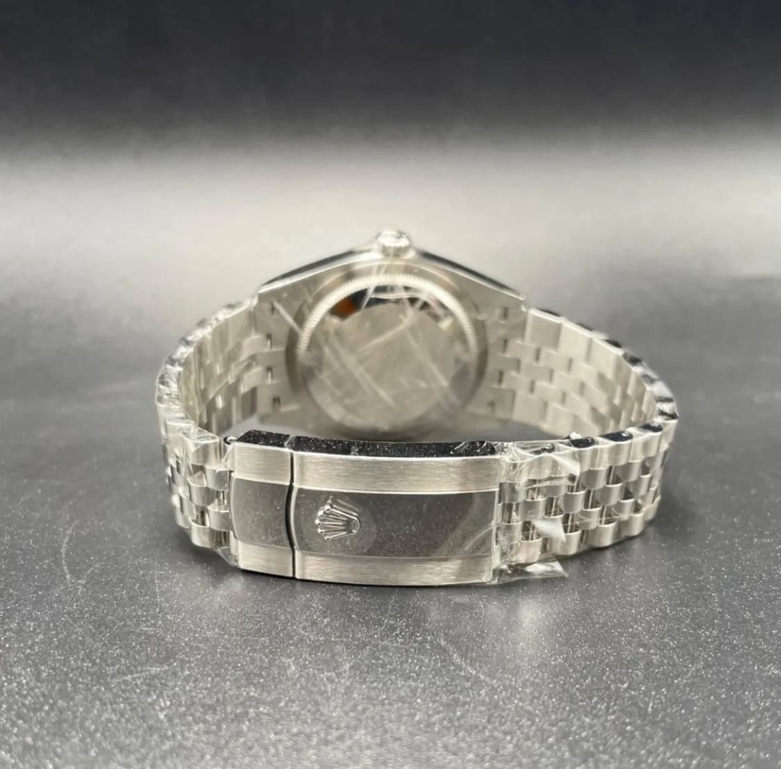 Thumb Datejust 36 Stainless Steel / Fluted / MOP-Diamond / Jubilee