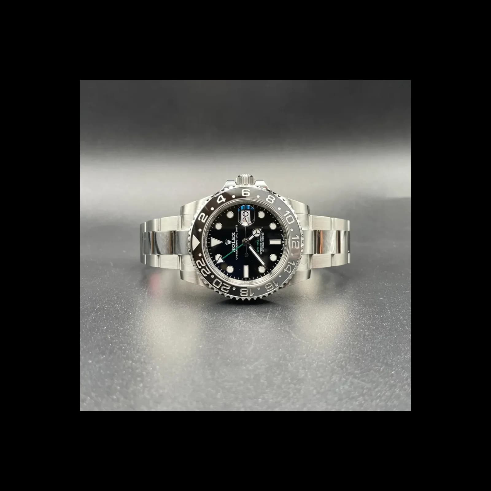 Thumb GMT-Master II Stainless Steel / GRNR / Oyster