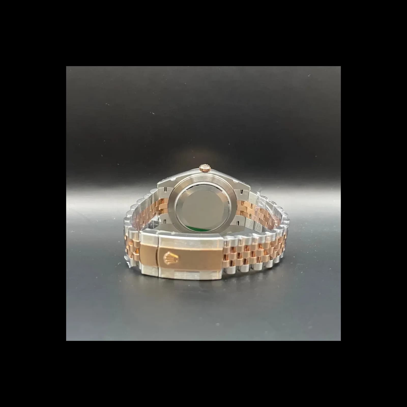 Thumb Datejust 41 Rolesor Everose Fluted / Jubilee / Chocolate - Diamond