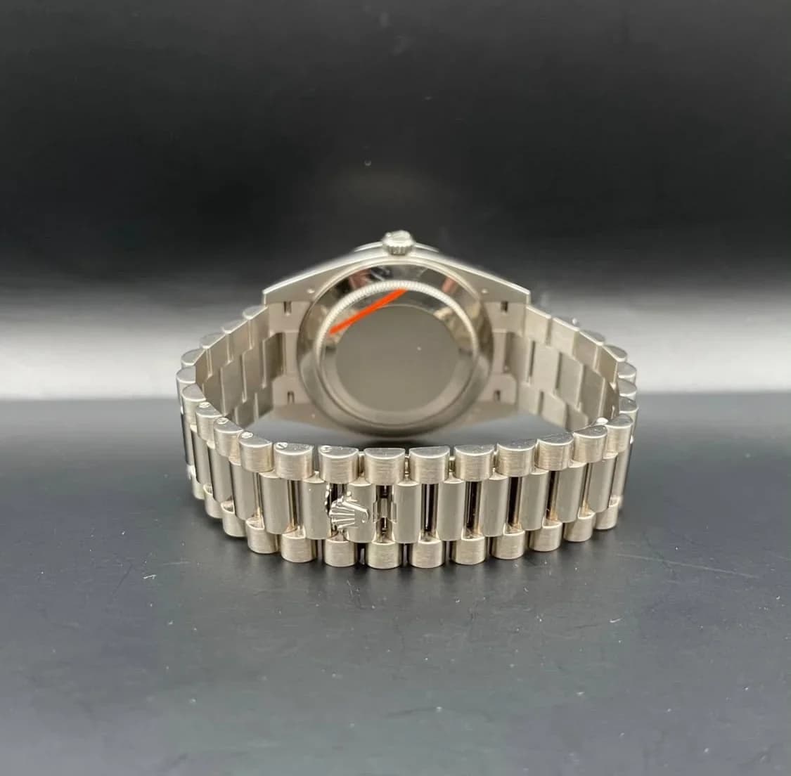 Thumb Day-Date 40 White Gold / Green - Roman